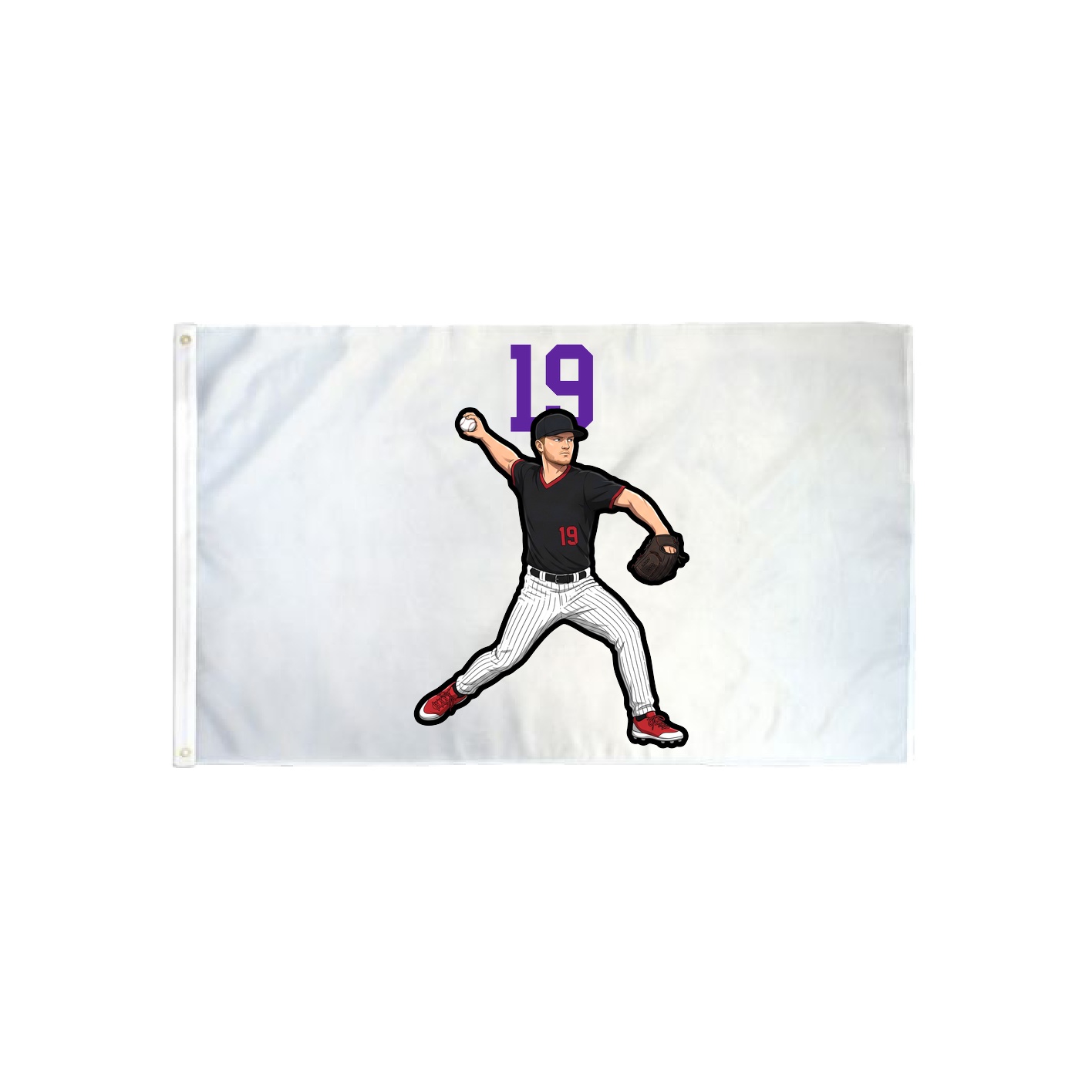 3x5 Flag — Number Top in Classic