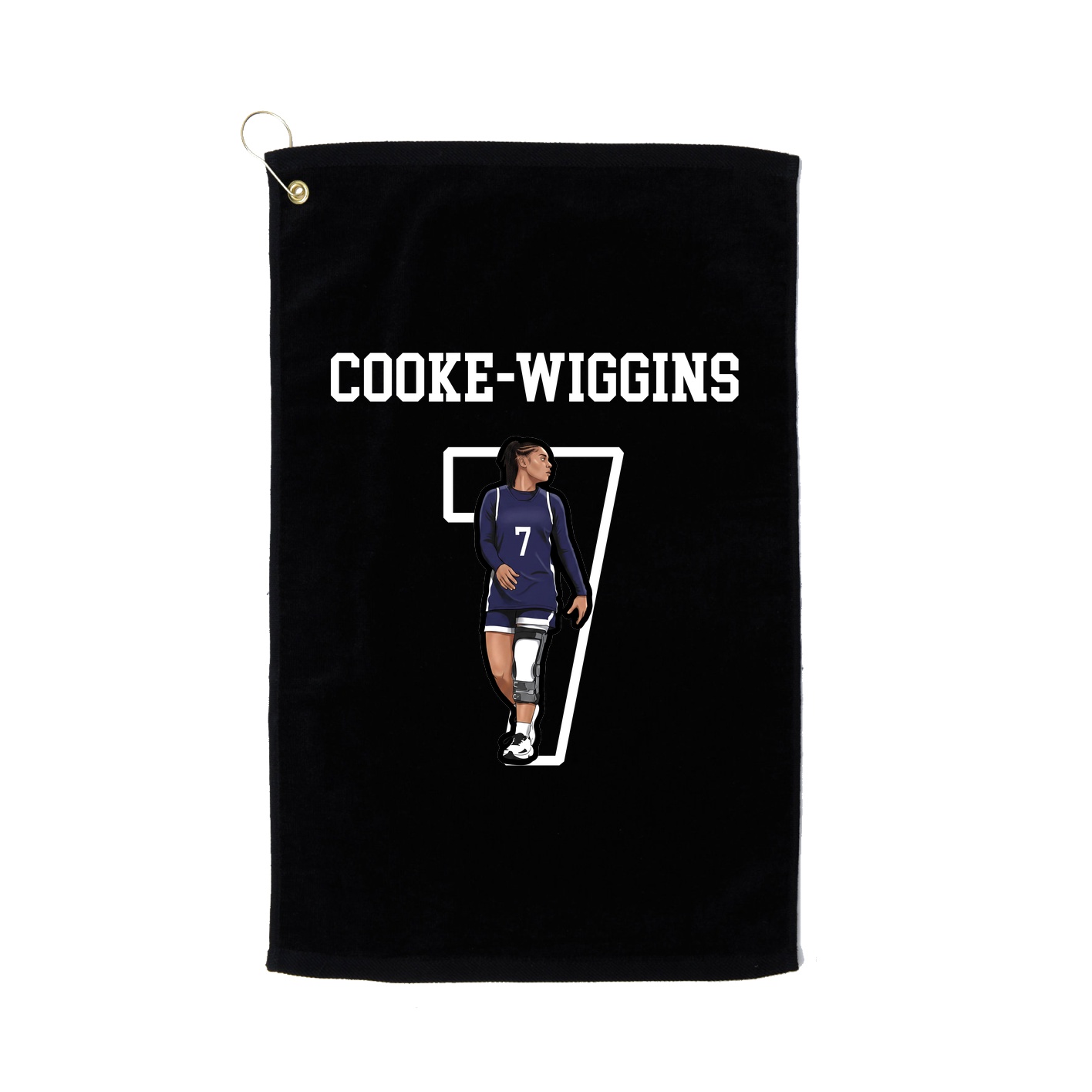 Golf Towel — Shirsey in Black