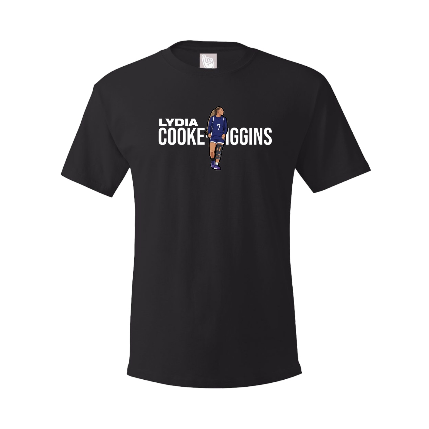 Tee — Player Name in Black