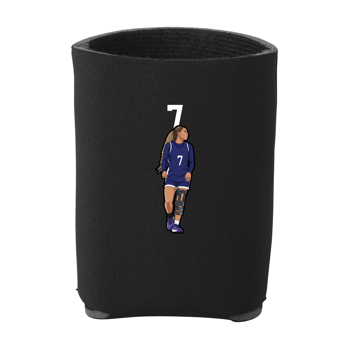 Can Holder — Number Top in Black