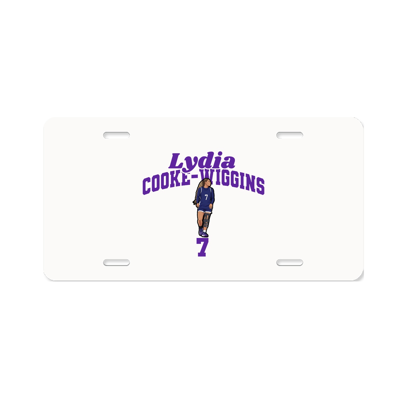 License Plate — Signature Arch in Classic