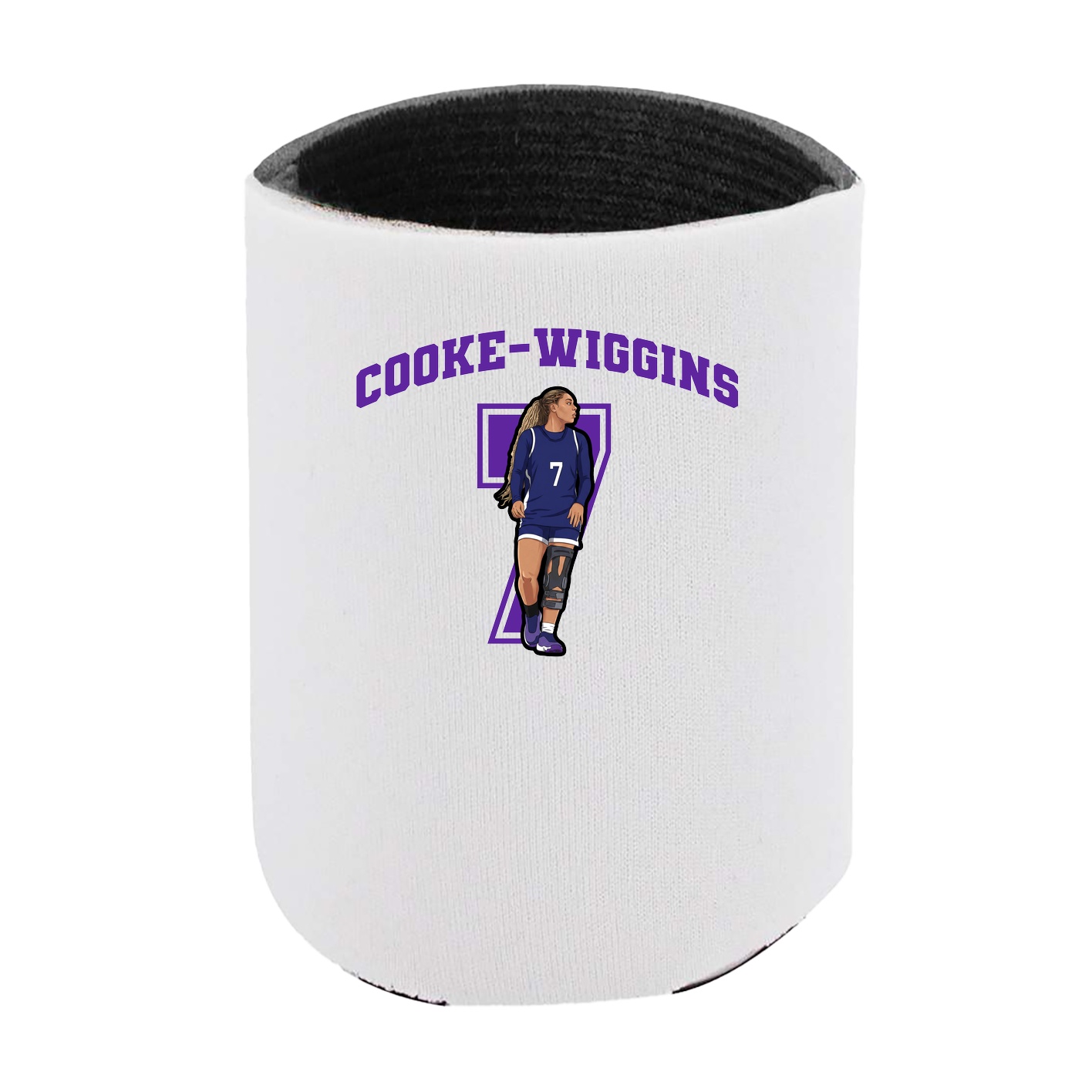 Can Holder — Number in White