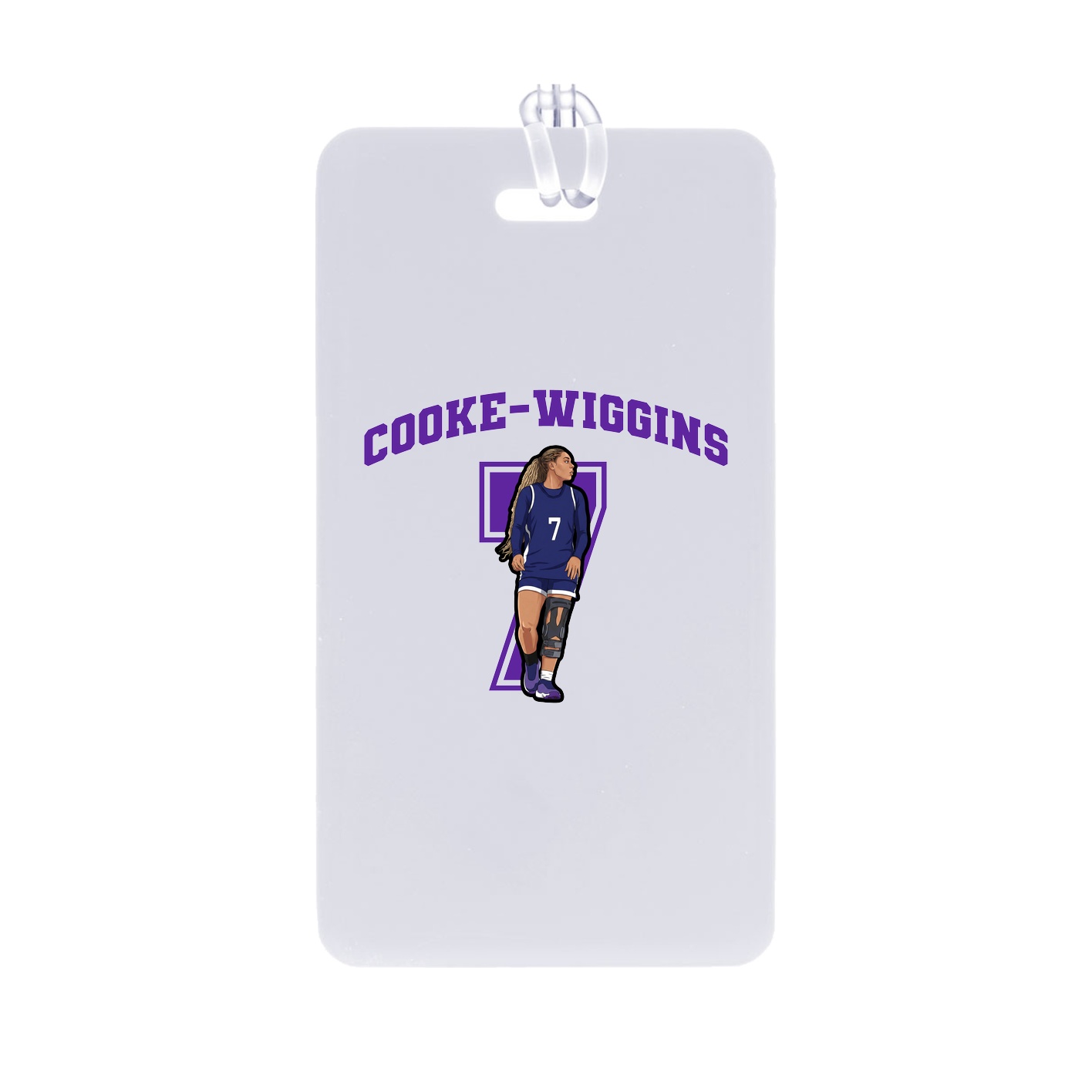 Bag Tag — Number in Classic