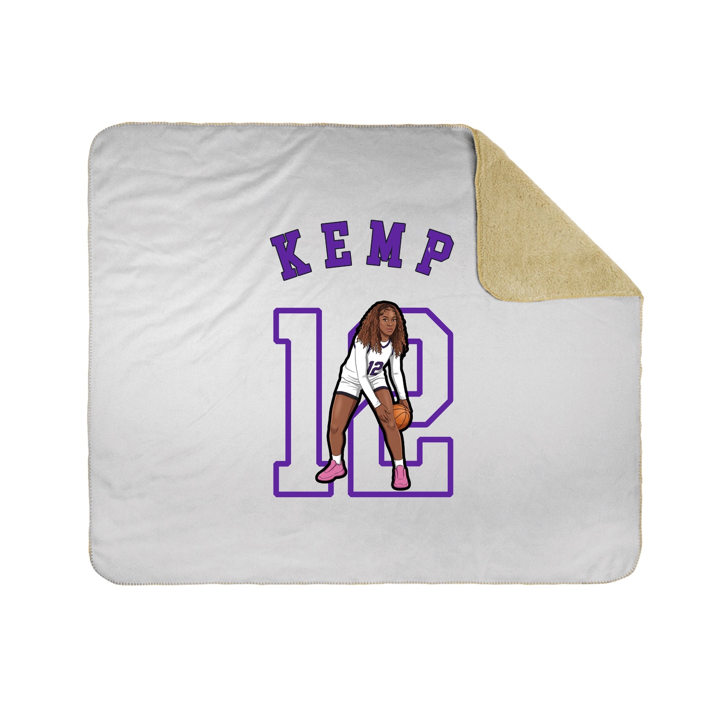 Throw Blanket — Shirsey Arch in White