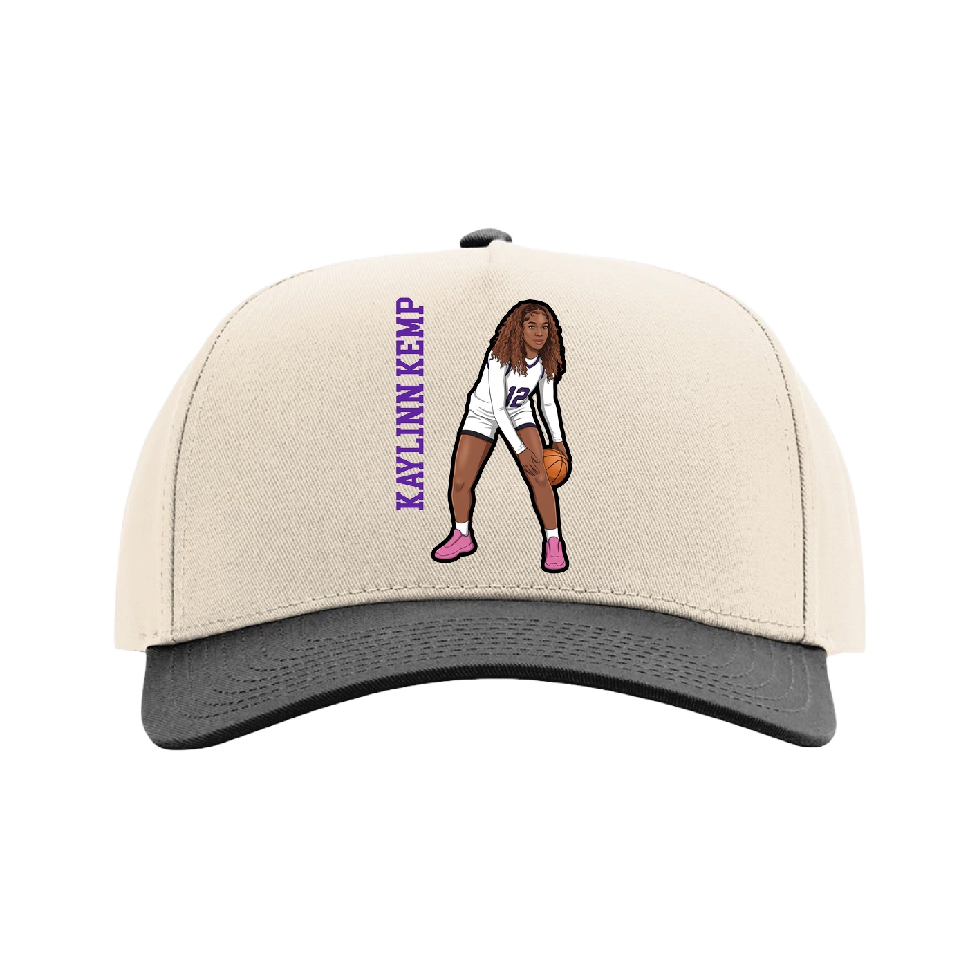 Full Fabric Five-Panel Champ Cap