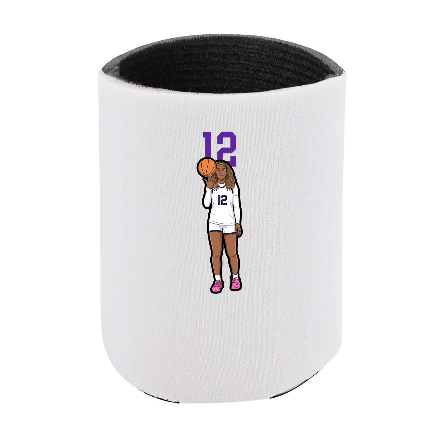 Can Holder — Number Top in White