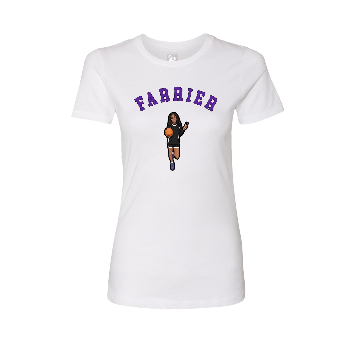 Womens Tee — Shirsey Arch in White