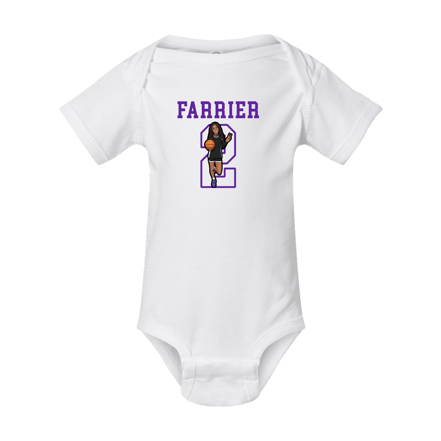 Baby Onesie — Shirsey in White