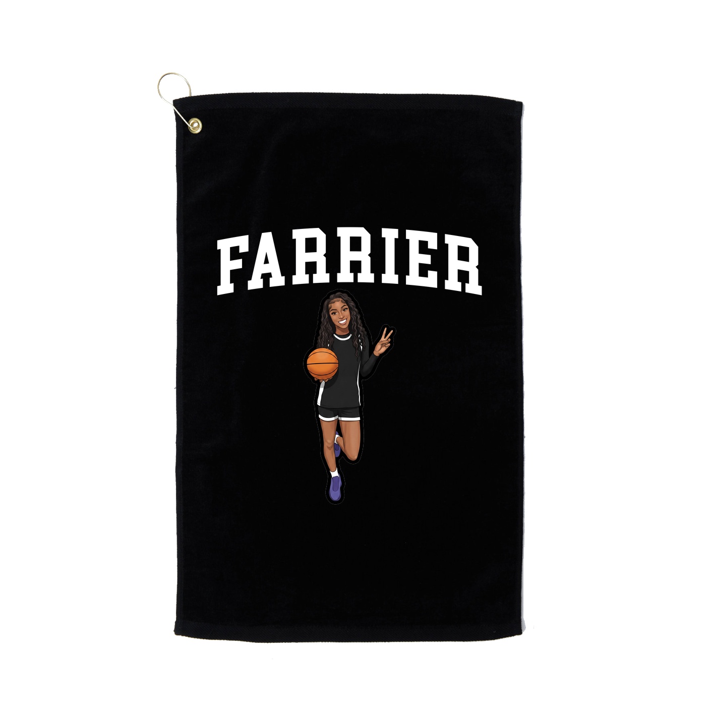 Golf Towel — Shirsey in Black