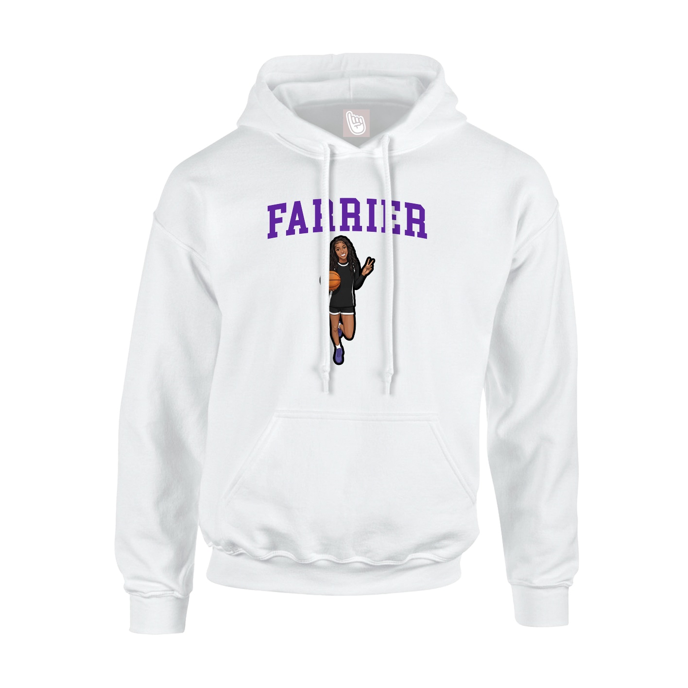 Youth Hoodie — Shirsey in White