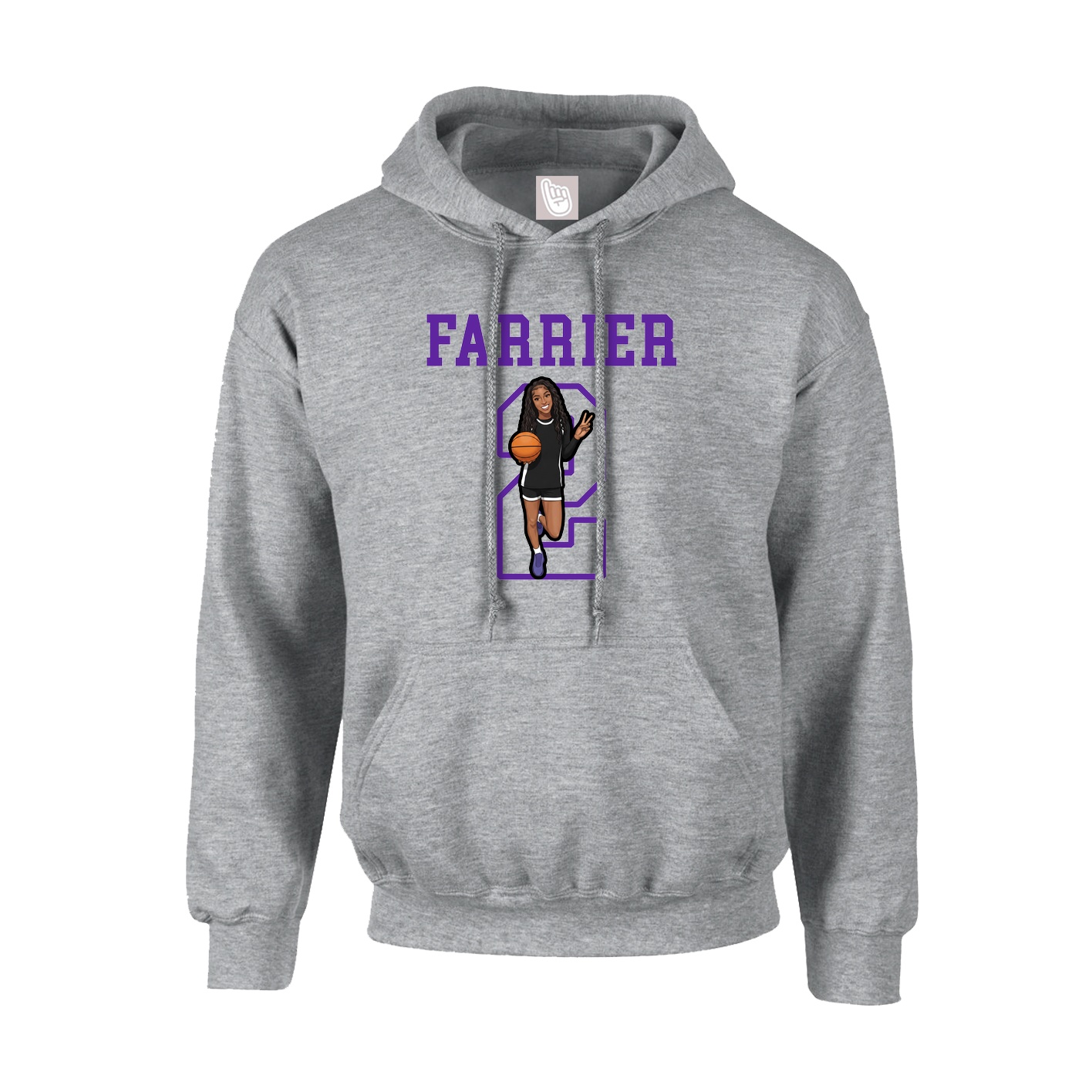 Youth Hoodie — Shirsey in Grey