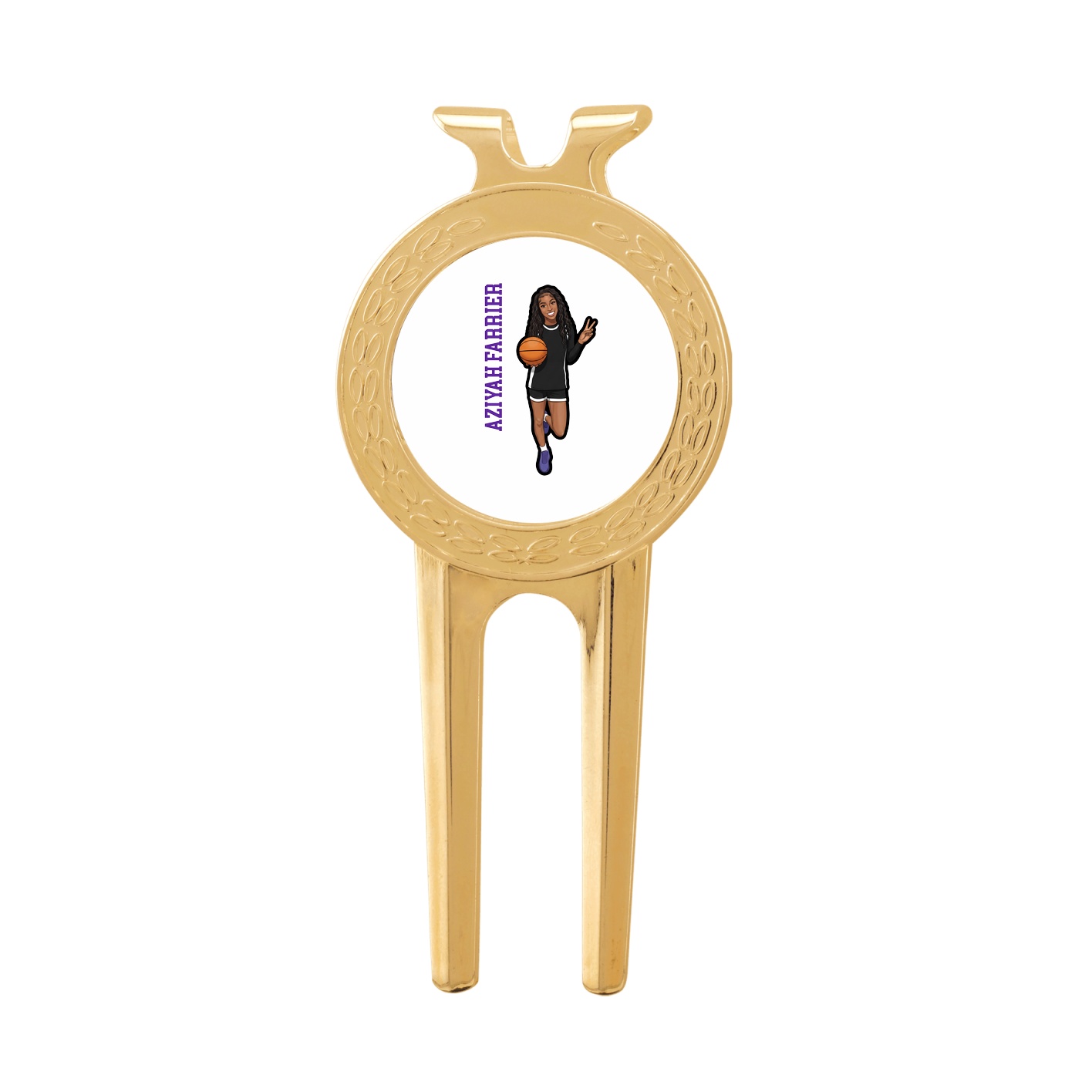 Divot Tool with Ball Marker — Name Vertical in Classic