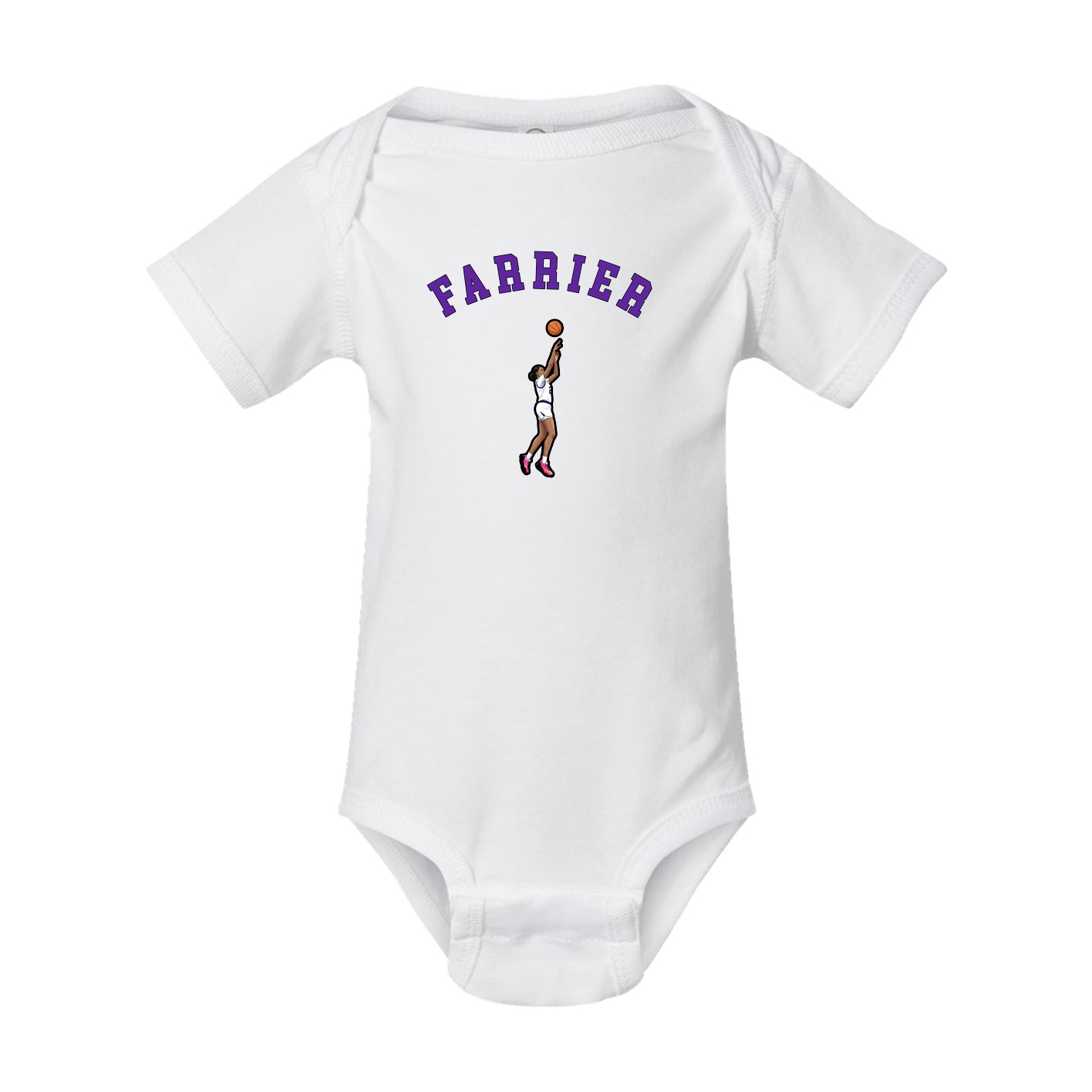 Baby Onesie — Shirsey Arch in White