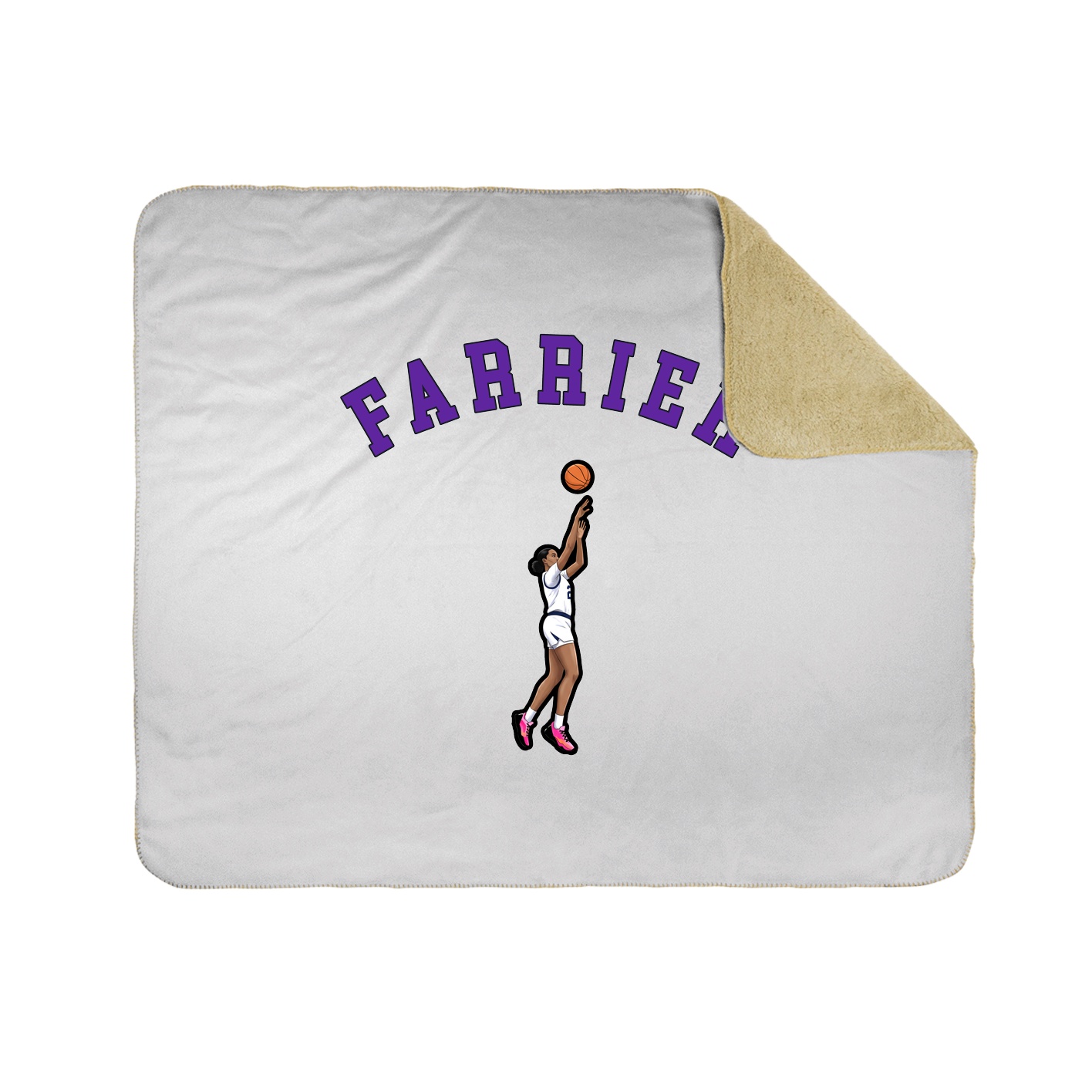 Throw Blanket — Shirsey Arch in White