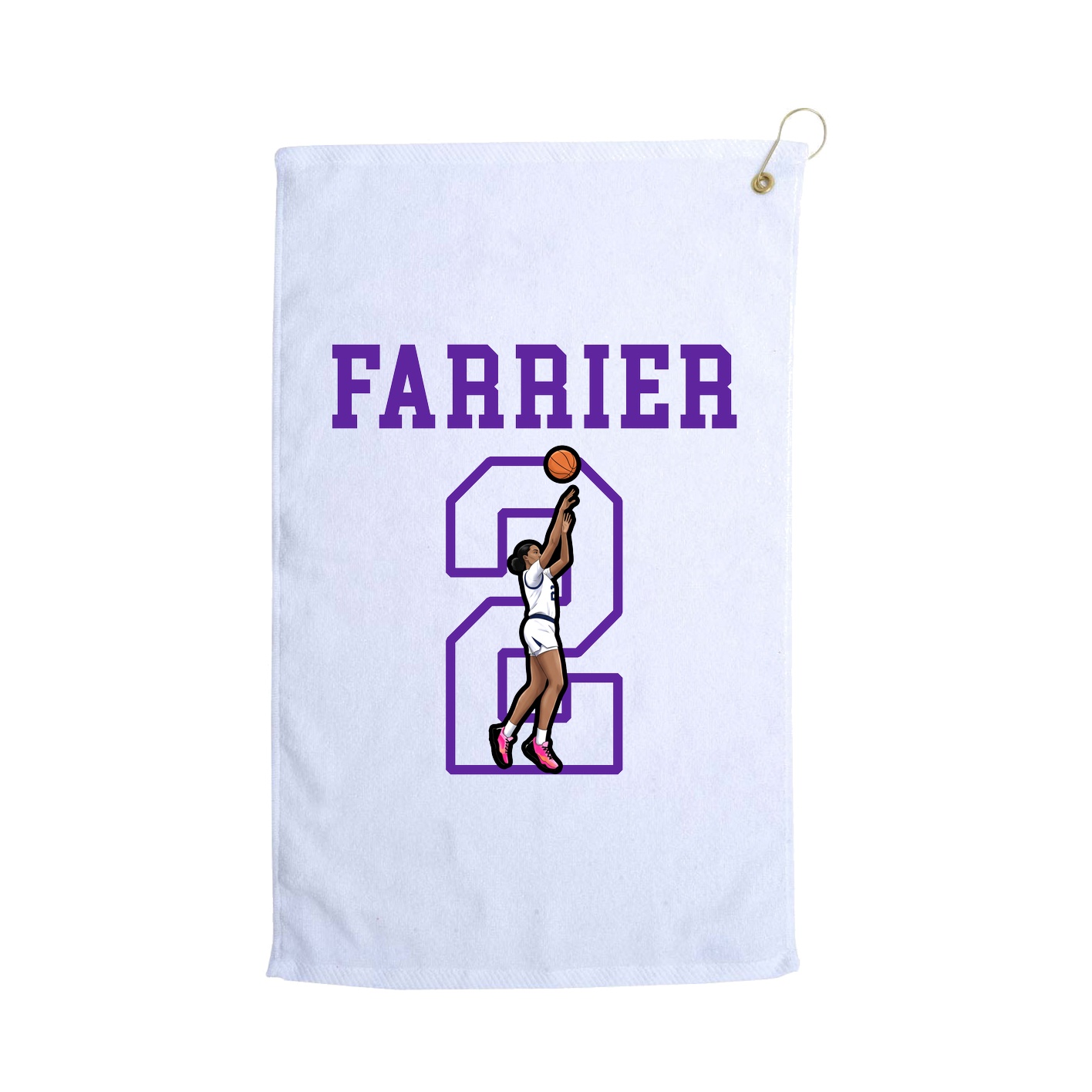 Golf Towel — Shirsey in White