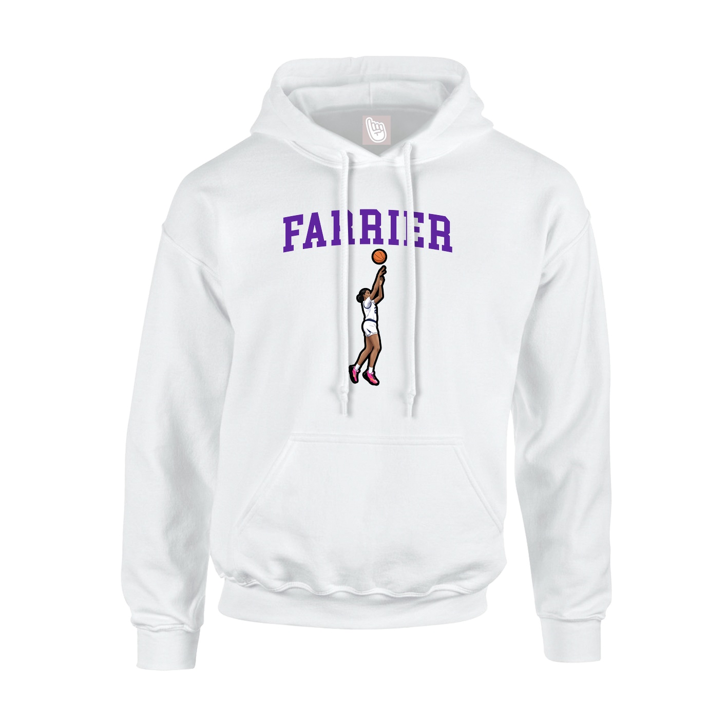 Hoodie — Shirsey in White