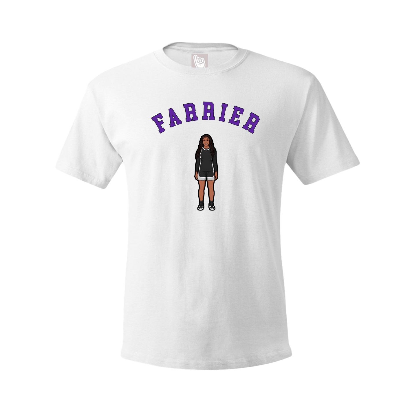 Youth Tee — Shirsey Arch in White