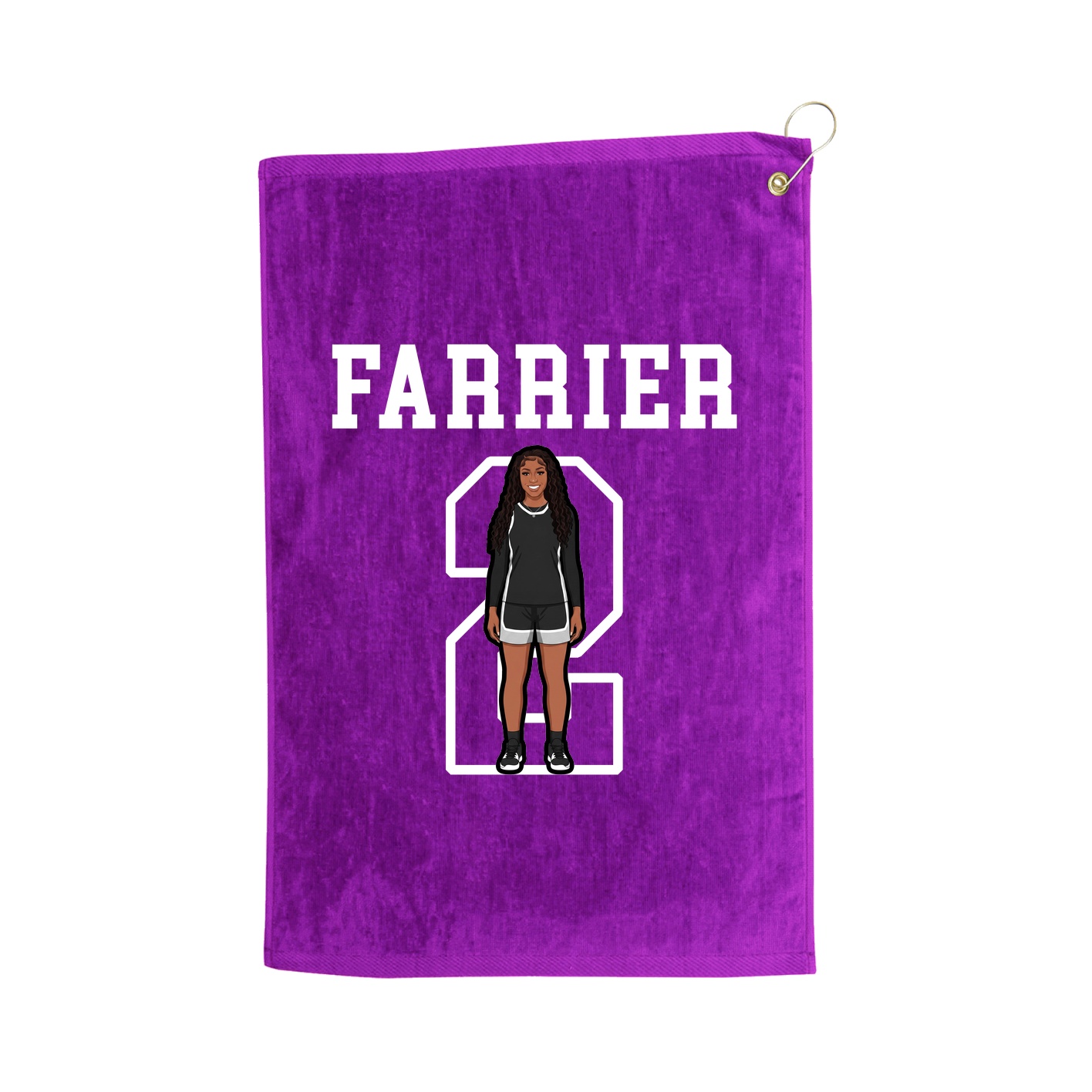 Golf Towel — Shirsey in Purple