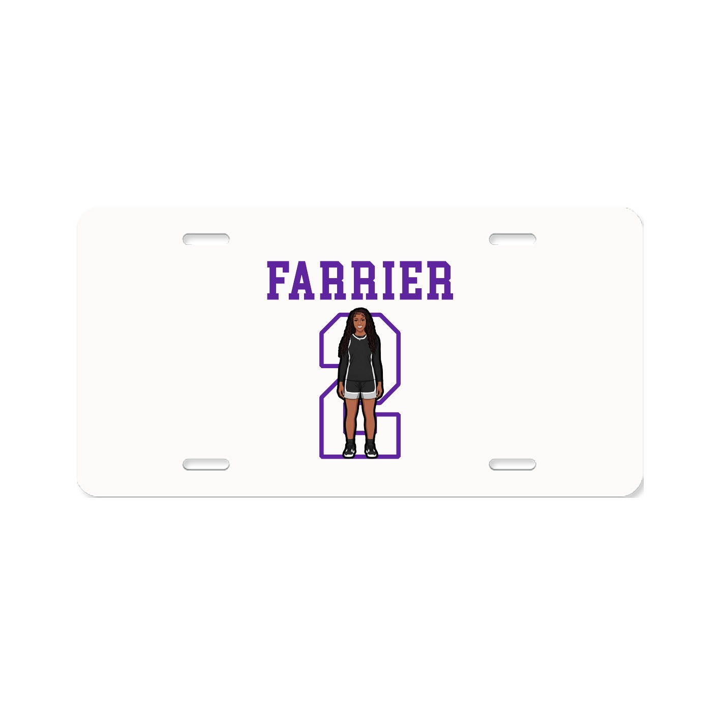 License Plate — Shirsey in Classic