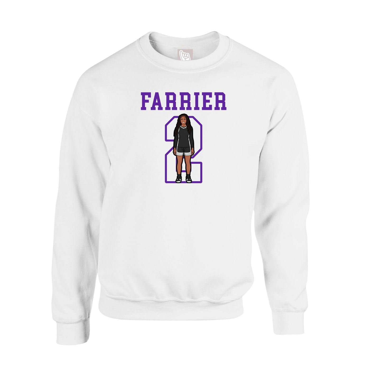 Fleece Crew — Shirsey in White