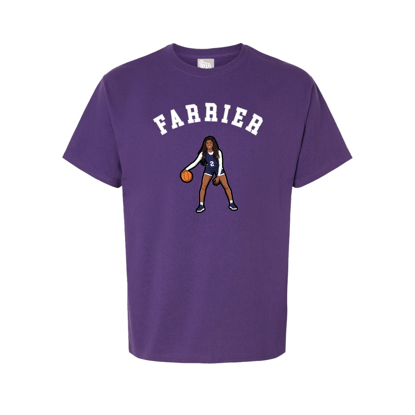 Youth Tee — Shirsey Arch in Purple