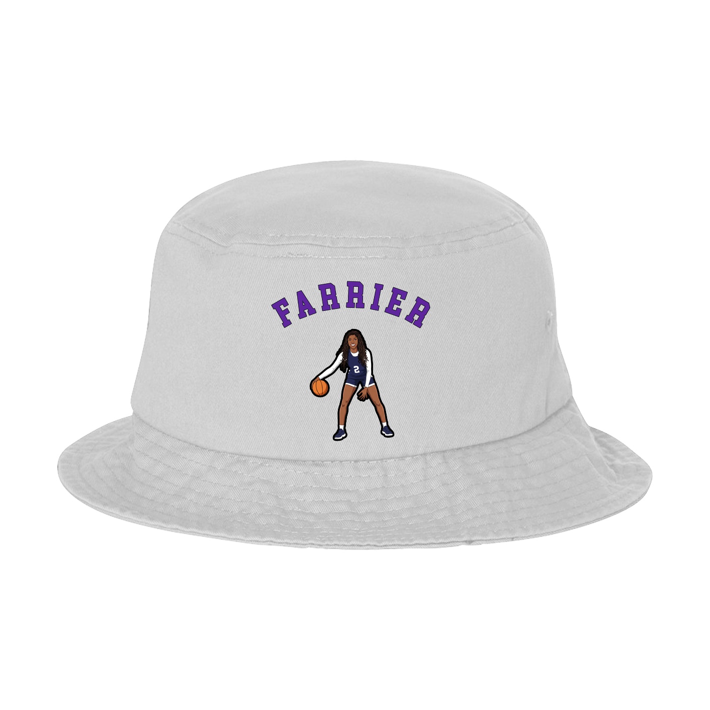 Bucket Cap — Shirsey Arch in White