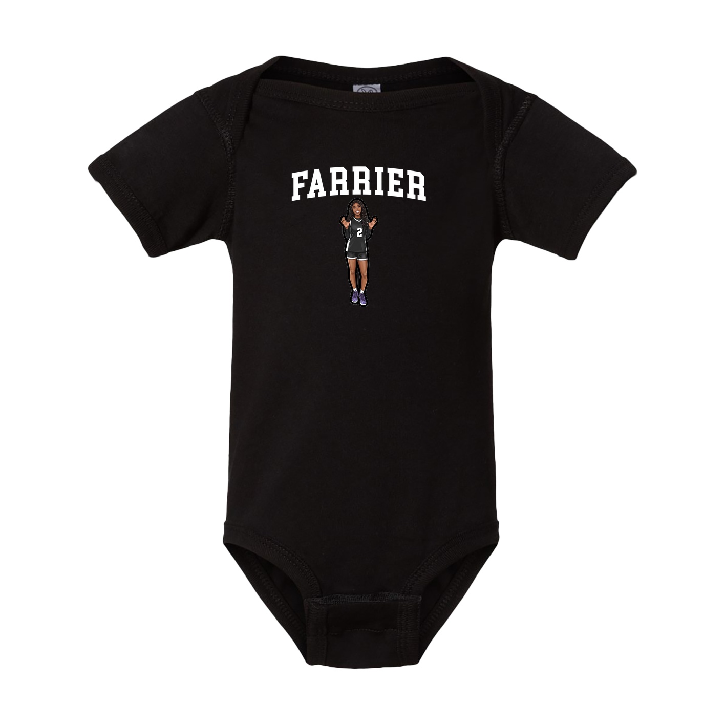 Baby Onesie — Shirsey in Black