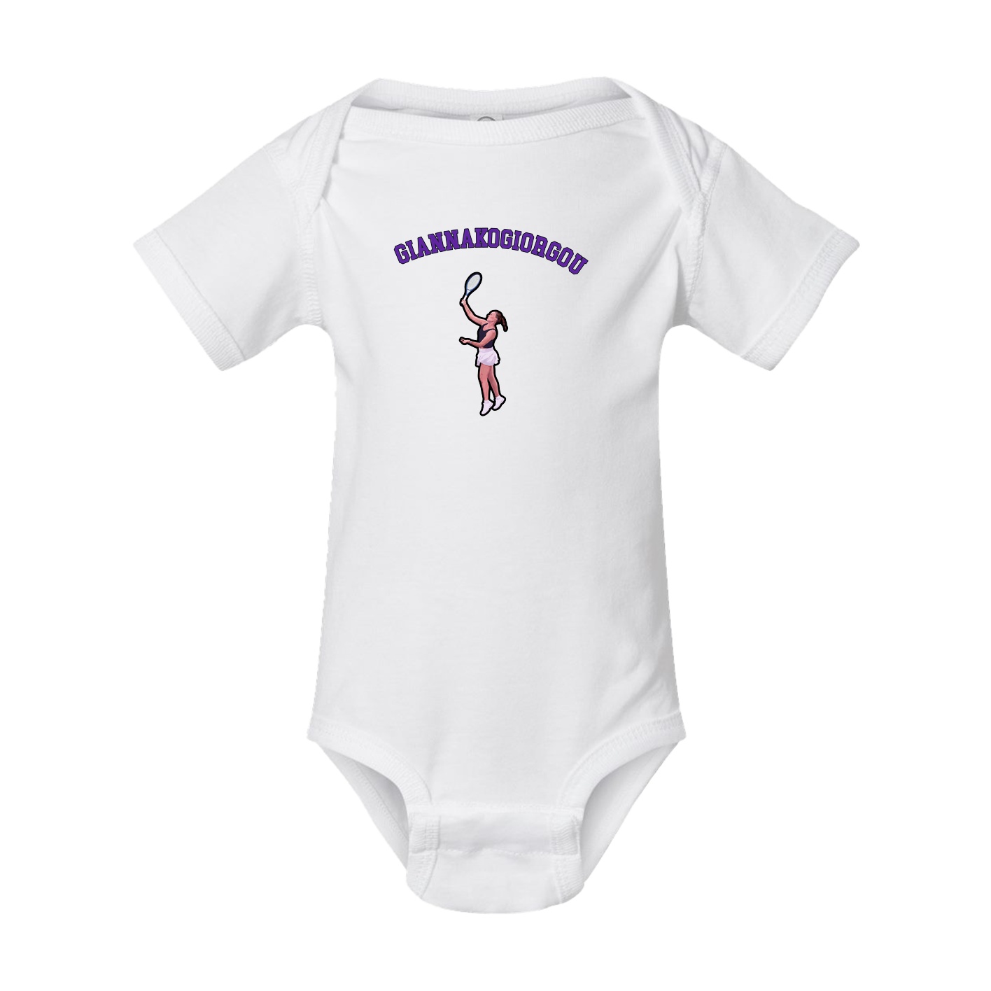 Baby Onesie — Shirsey Arch in White