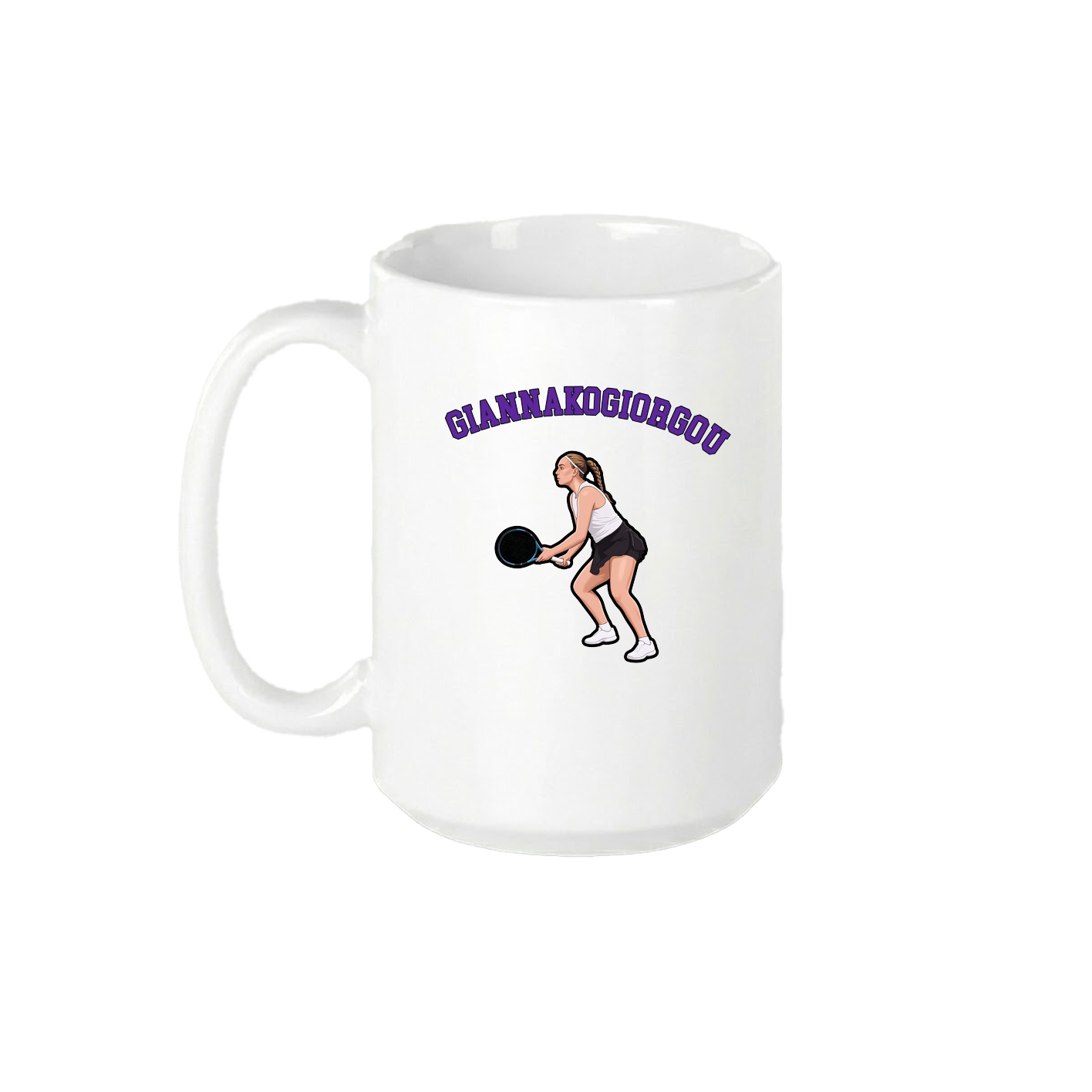 15oz Coffee Mug — Shirsey Arch in White