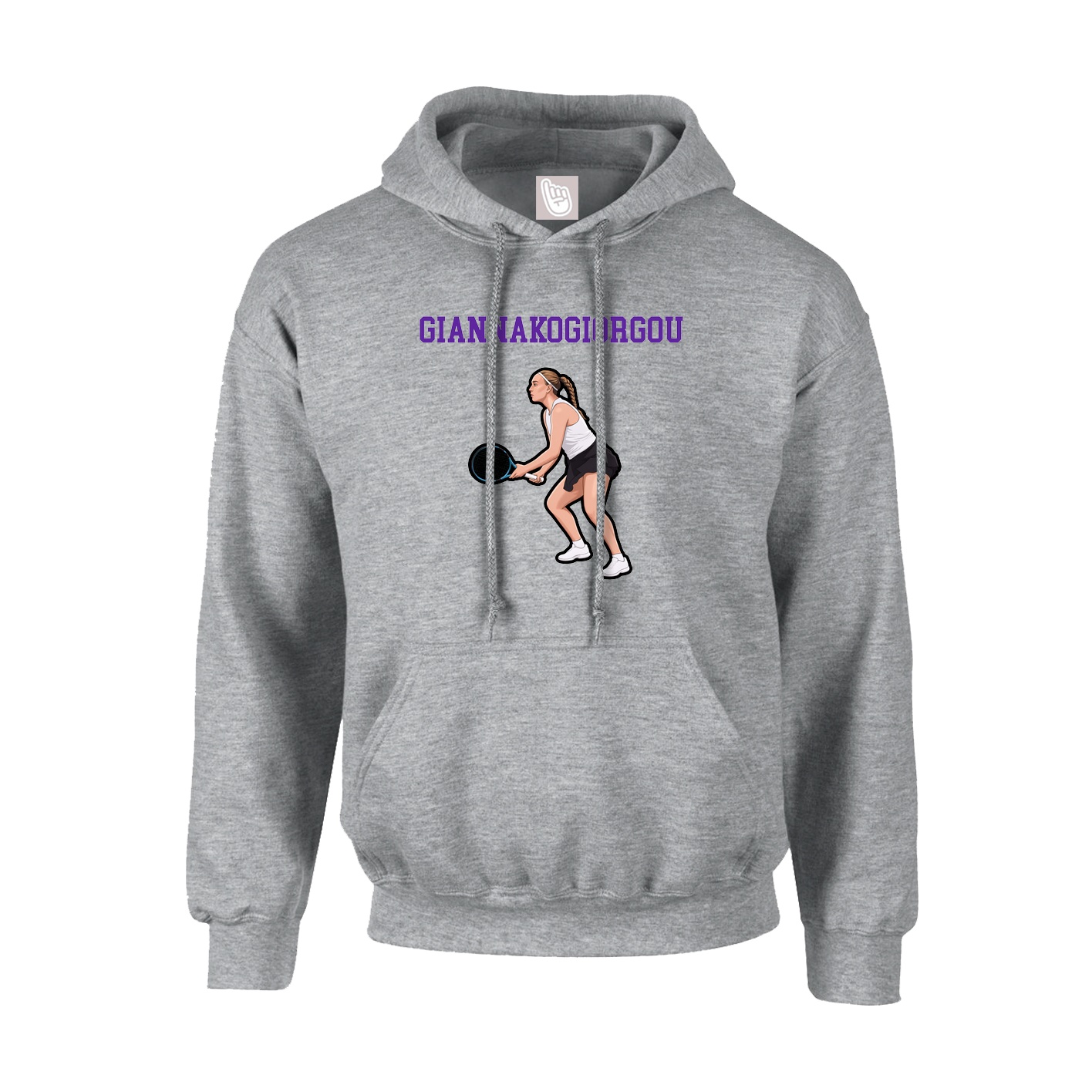 Hoodie — Shirsey in Grey