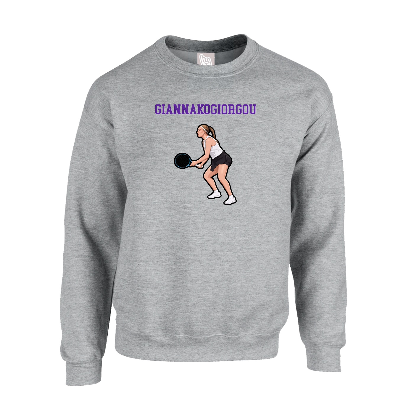 Fleece Crew — Shirsey in Grey