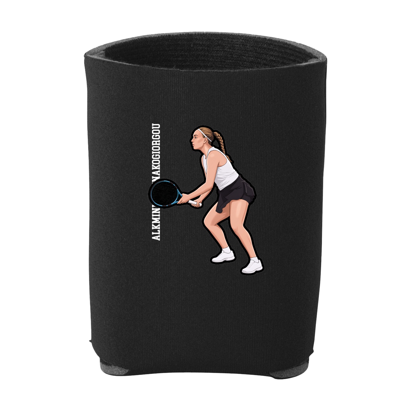 Can Holder — Name Vertical in Black