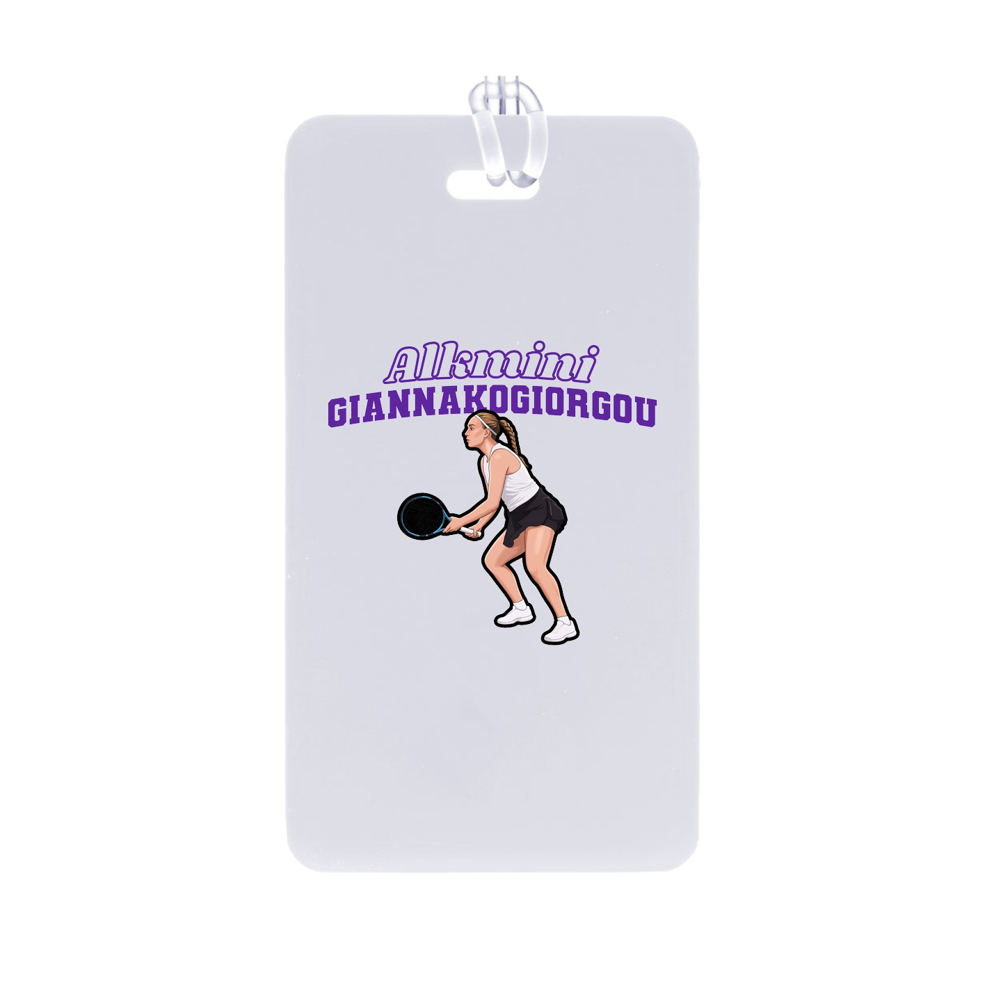 Bag Tag — Name Arch in Classic