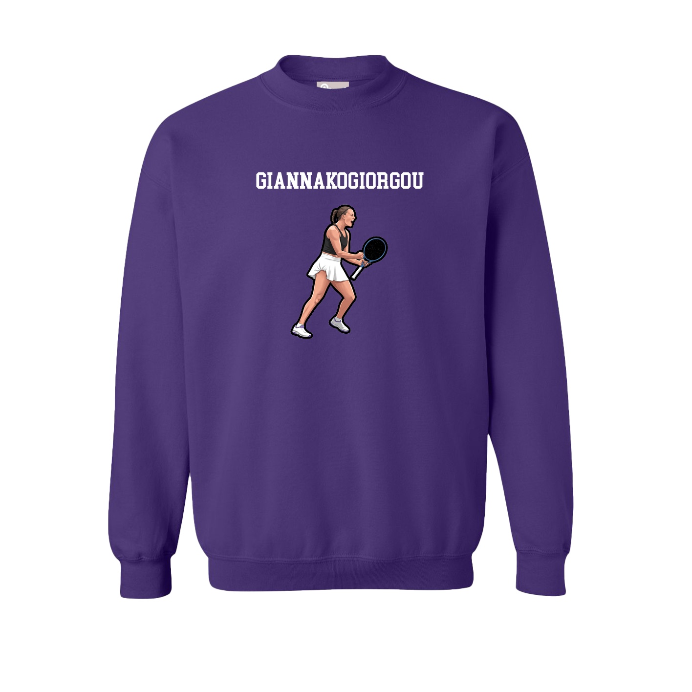 Fleece Crew — Shirsey in Purple