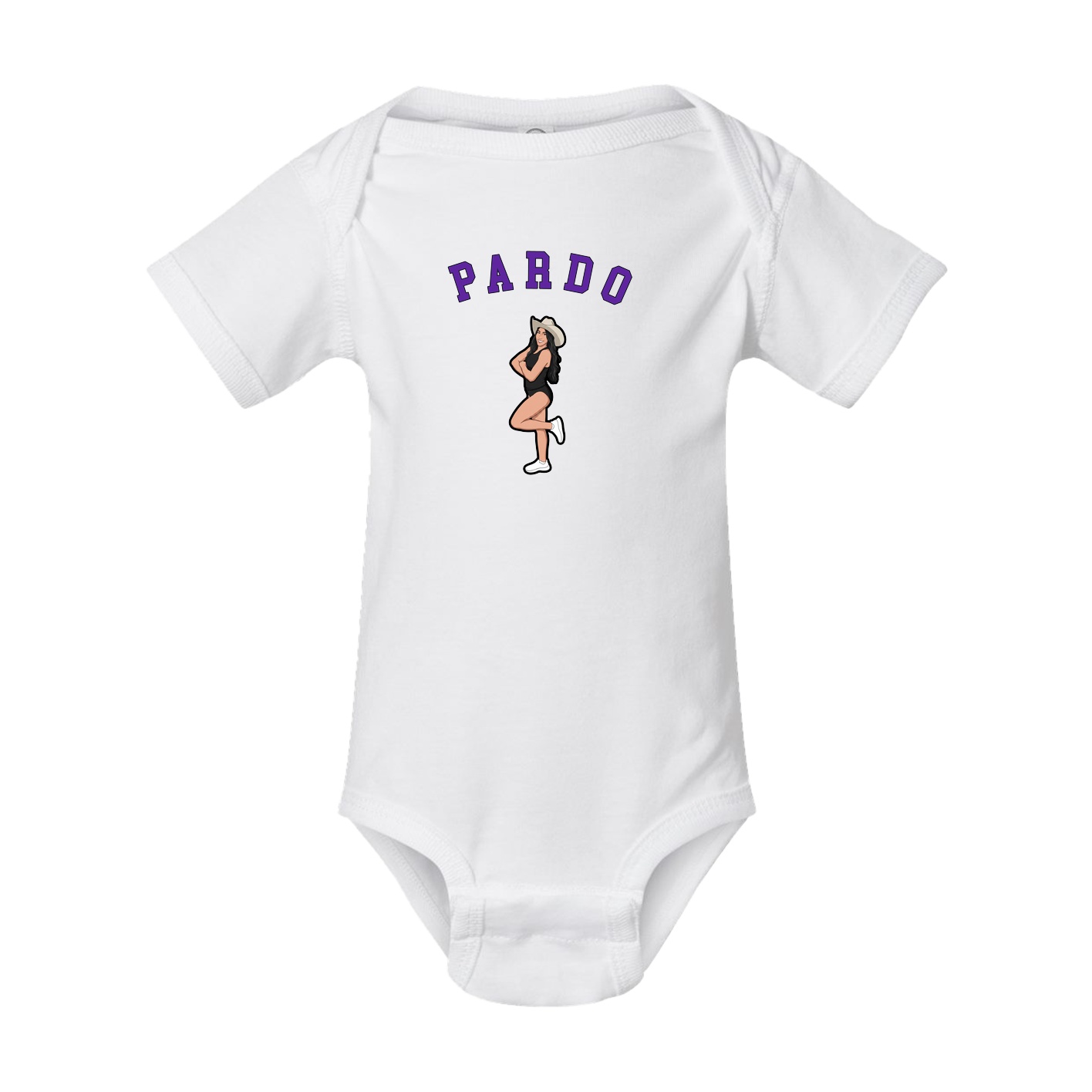 Baby Onesie — Shirsey Arch in White