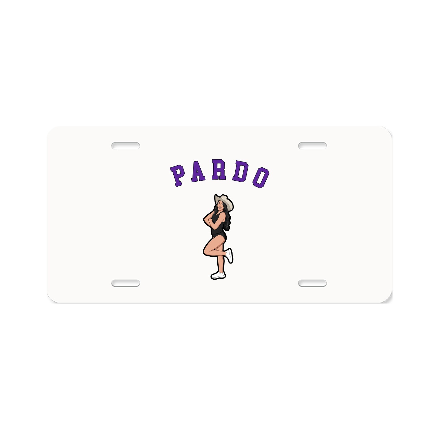 License Plate — Shirsey Arch in Classic