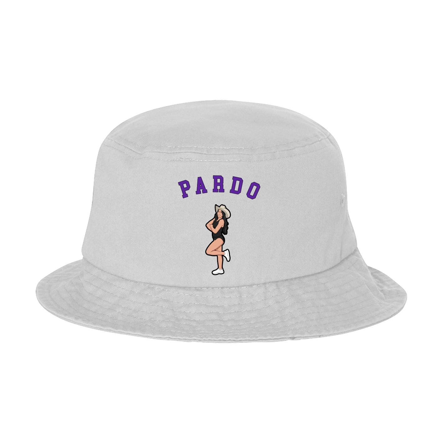 Bucket Cap — Shirsey Arch in White