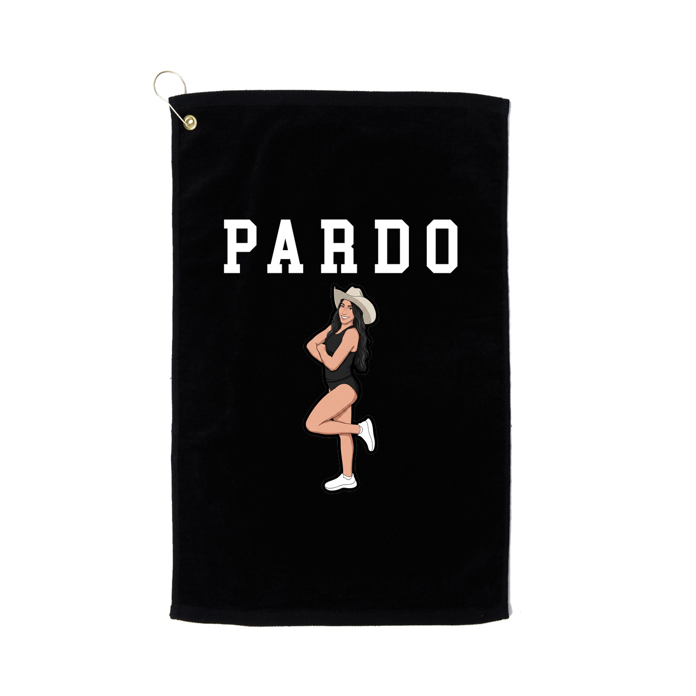 Golf Towel — Shirsey in Black