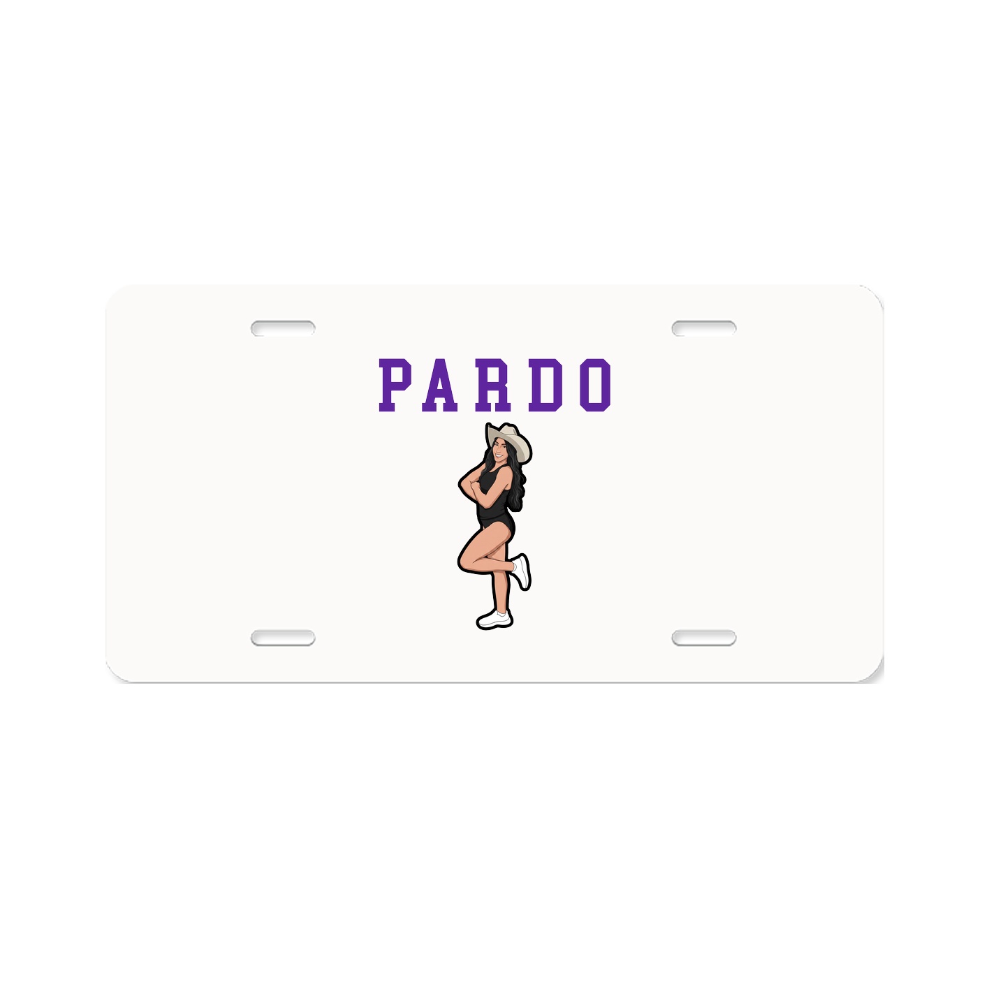 License Plate — Shirsey in Classic