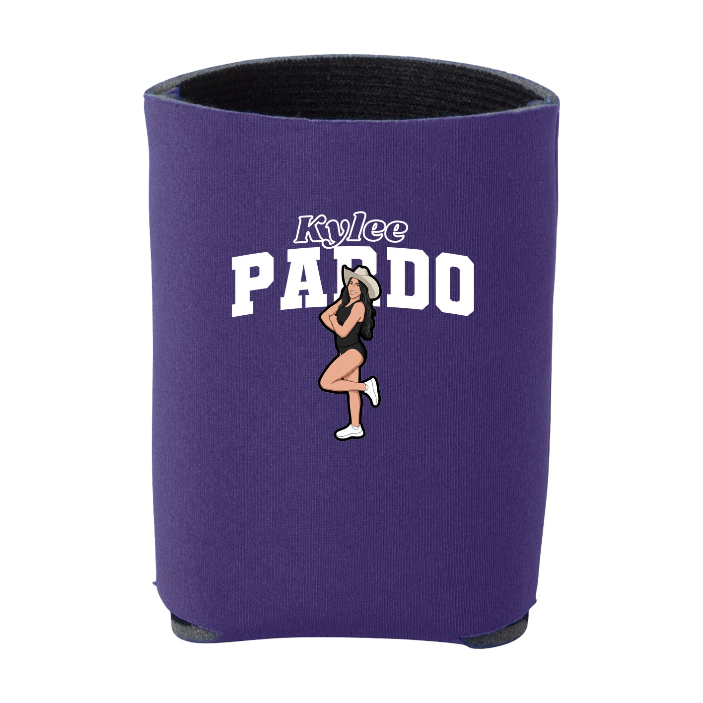 Can Holder — Name Arch in Purple