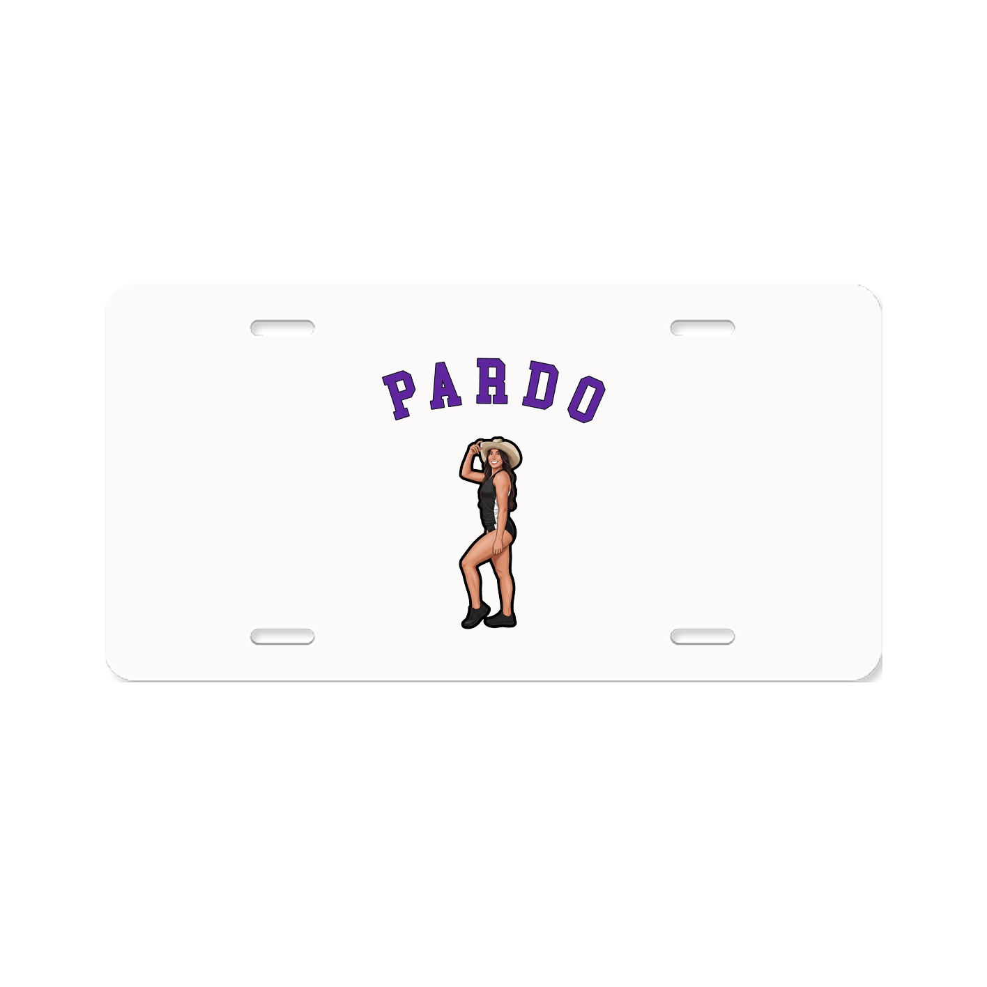 License Plate — Shirsey Arch in Classic