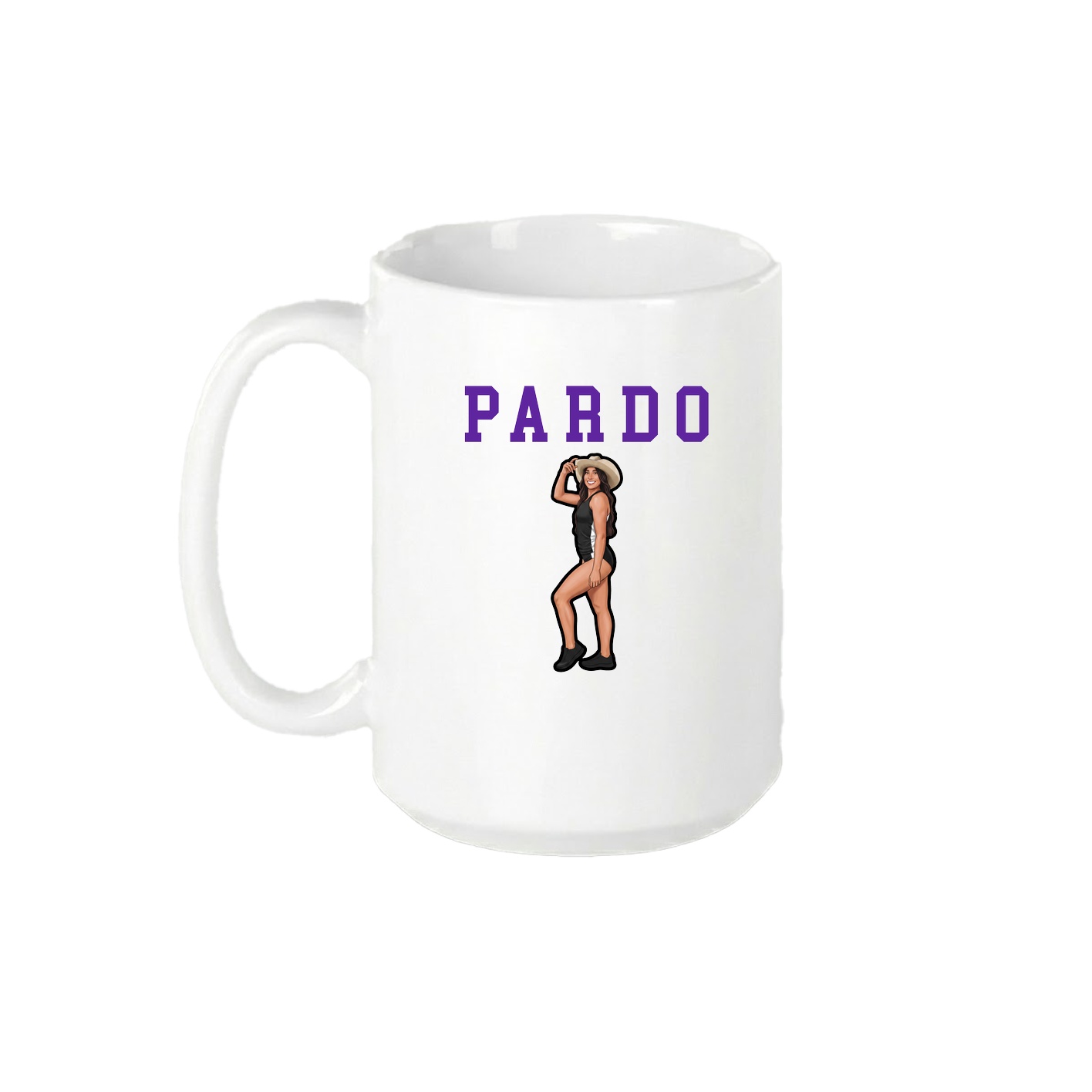 15oz Coffee Mug — Shirsey in White