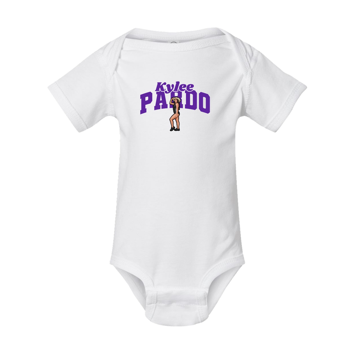Baby Onesie — Signature Arch in White