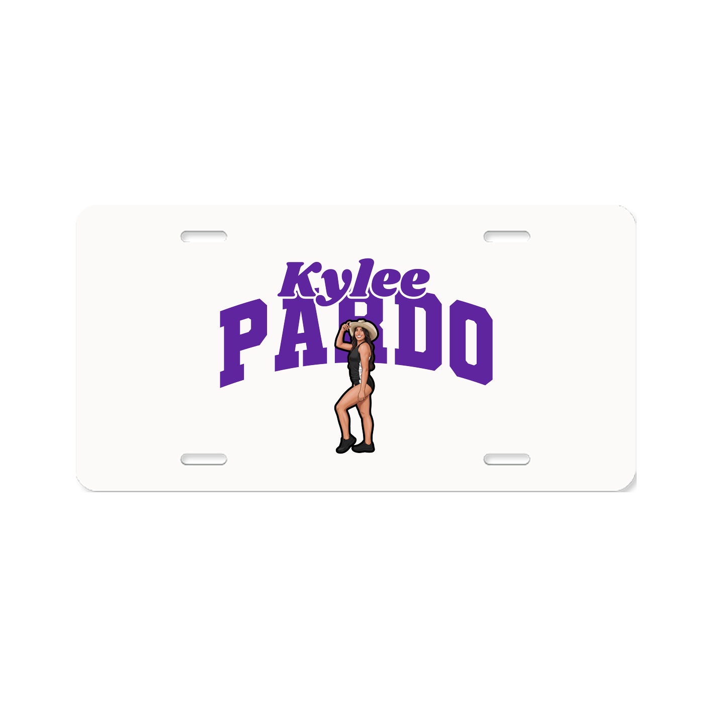 License Plate — Signature Arch in Classic