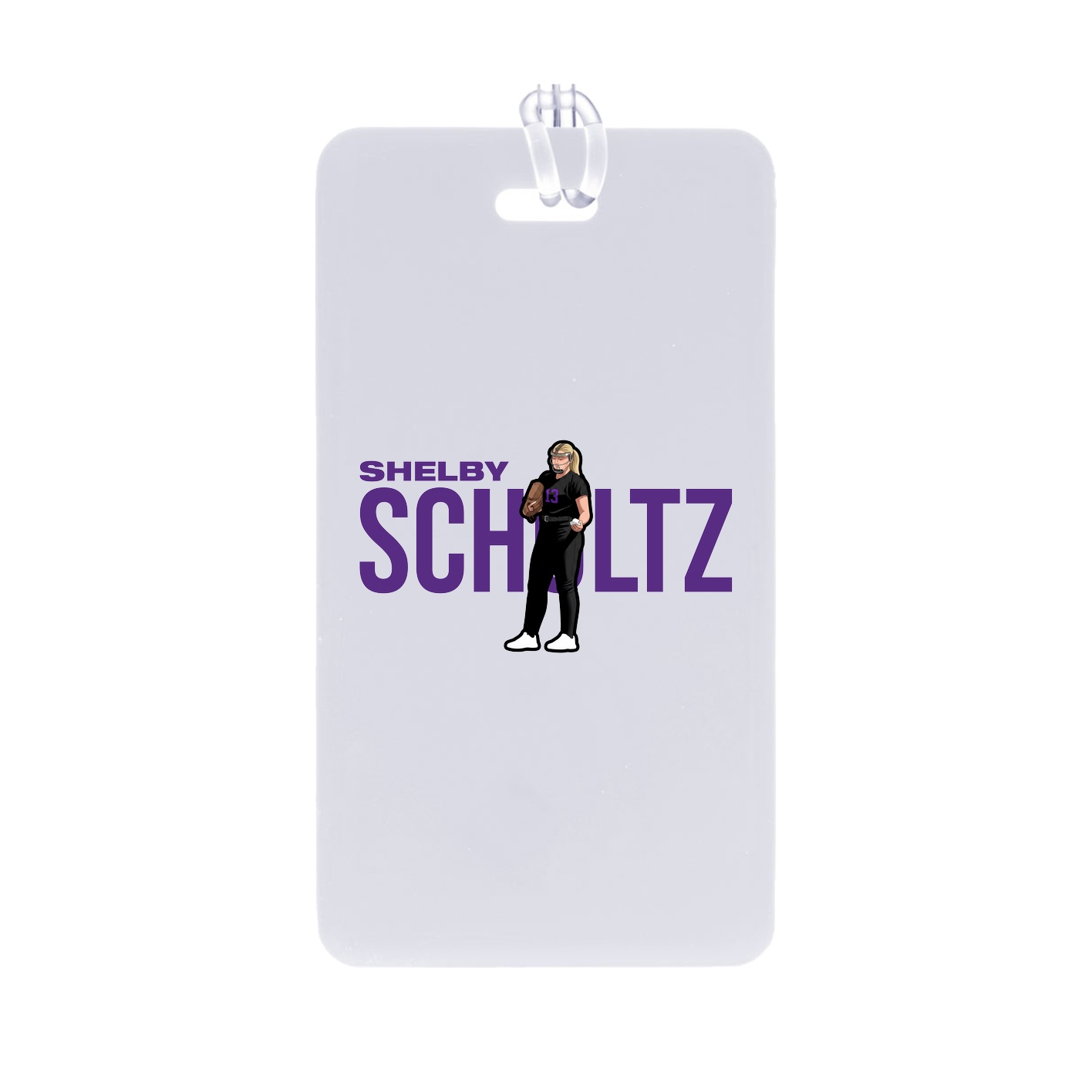Bag Tag — Player Name in Classic