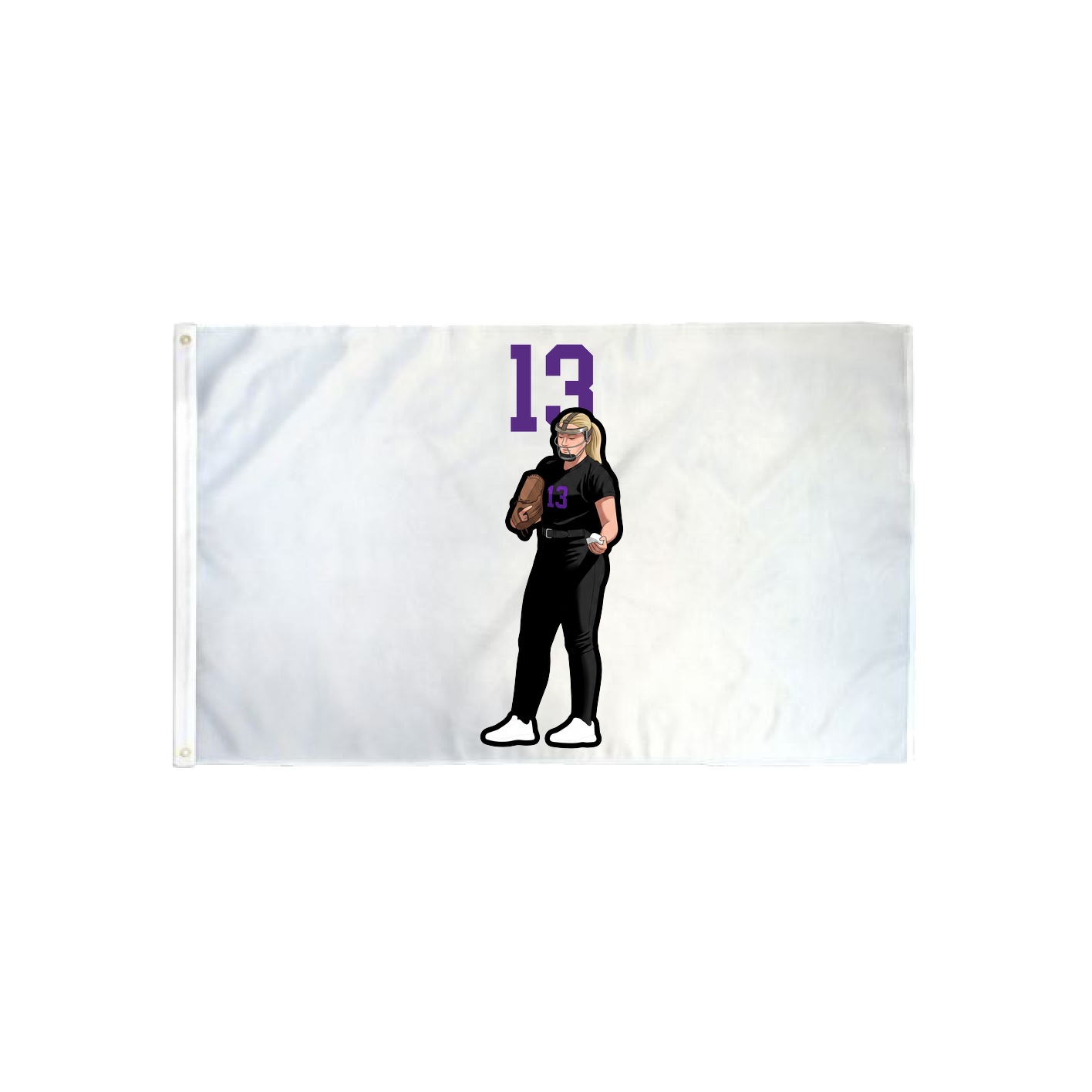 3x5 Flag — Number Top in Classic