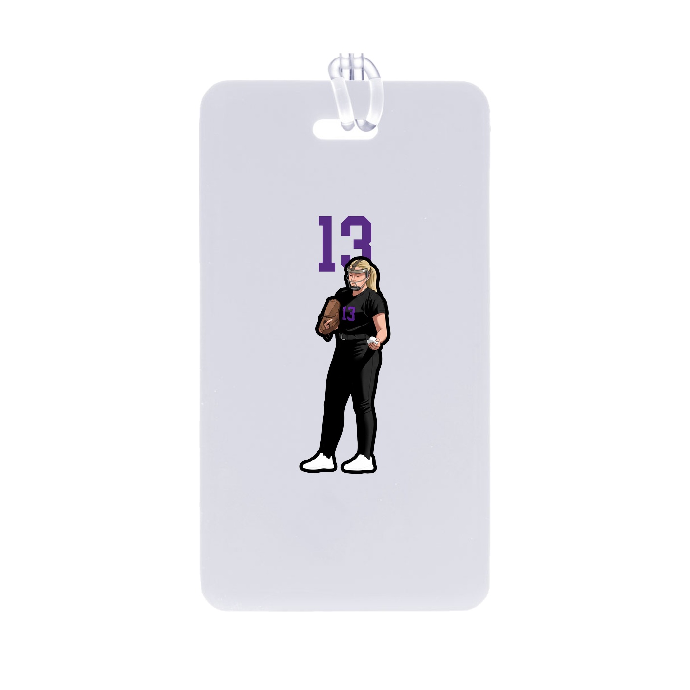 Bag Tag — Number Top in Classic