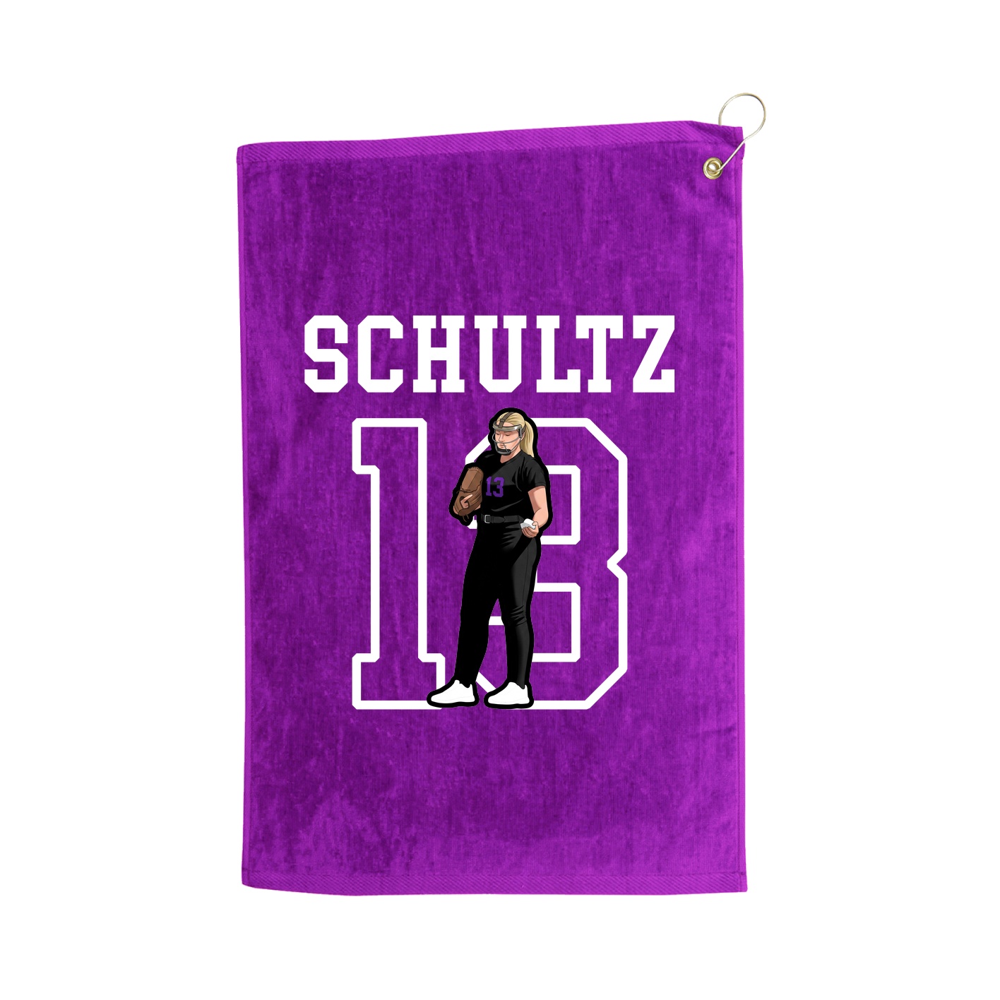 Golf Towel — Shirsey in Purple