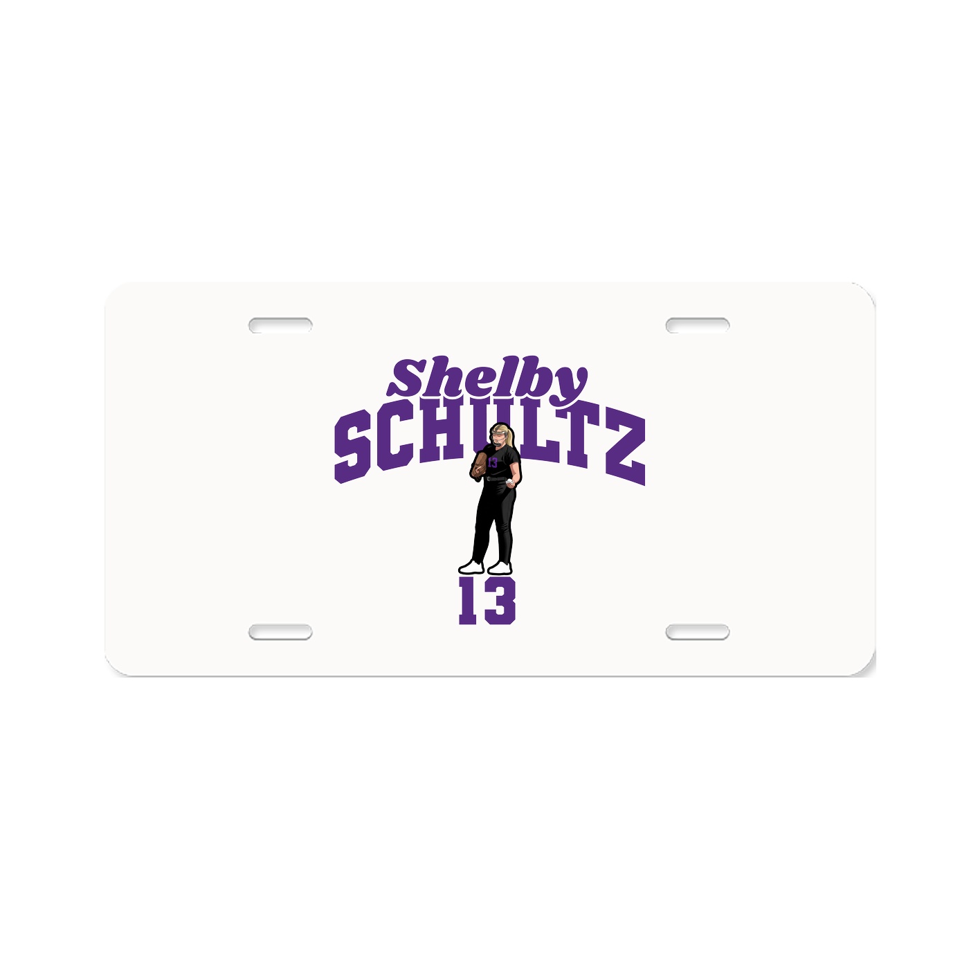 License Plate — Signature Arch in Classic