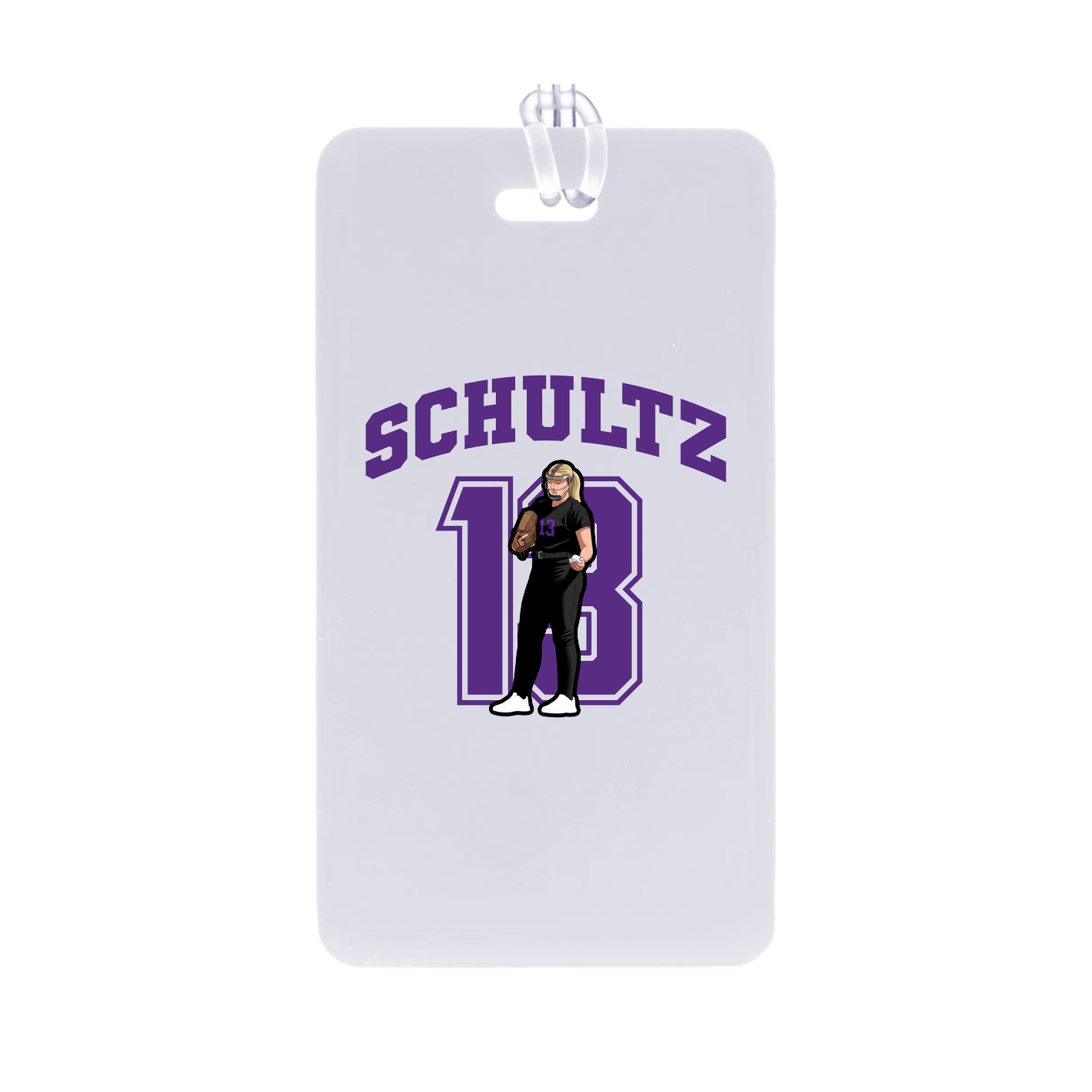 Bag Tag — Number in Classic